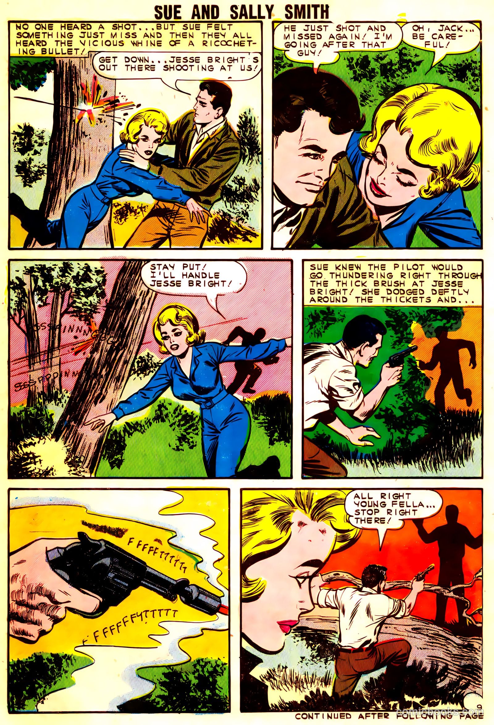 Sue and Sally Smith, Flying Nurses #54 (1963) — page 30 of 36