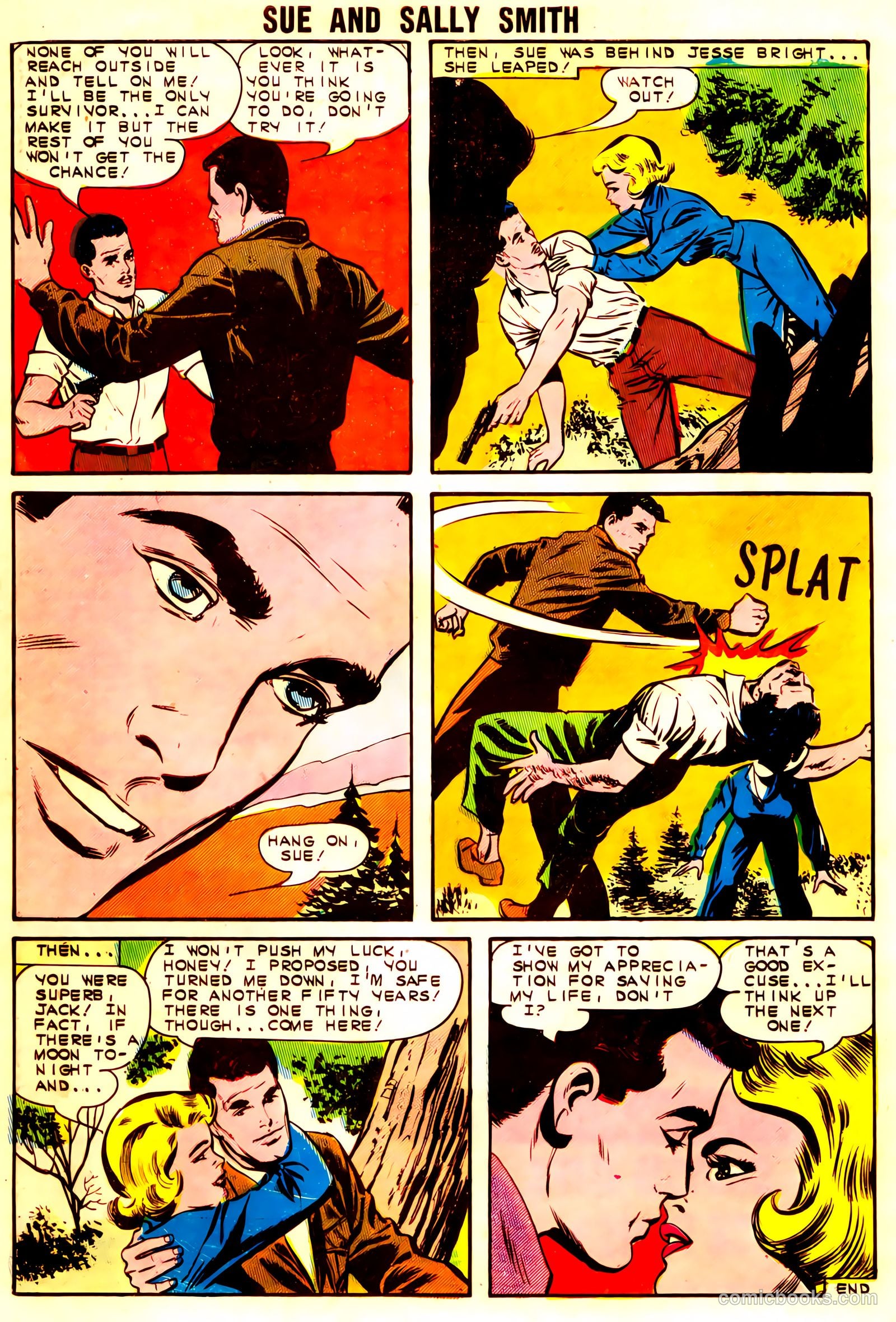 Sue and Sally Smith, Flying Nurses #54 (1963) — page 32 of 36