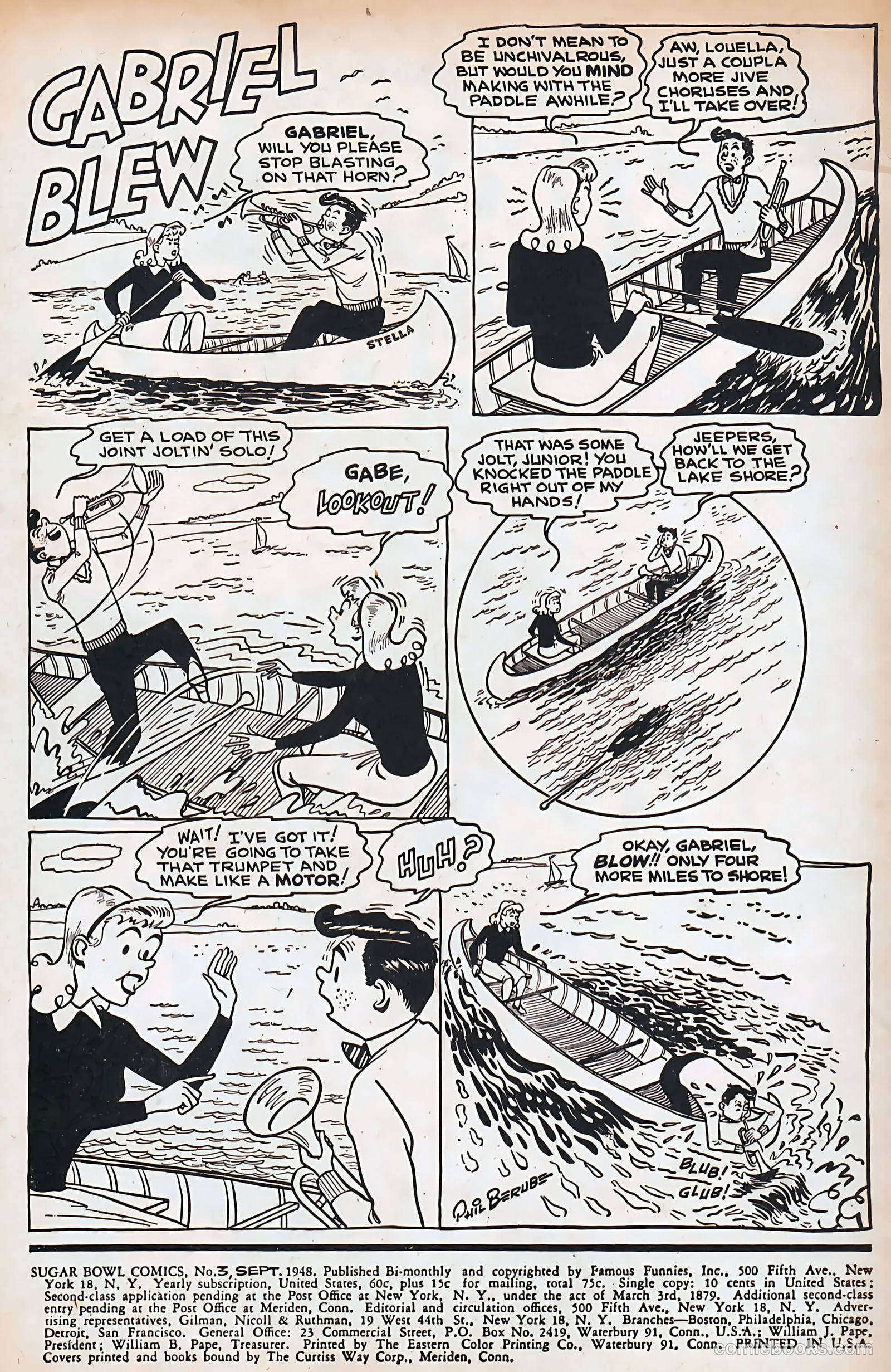 Sugar Bowl Comics #3 (1948) — page 2 of 52