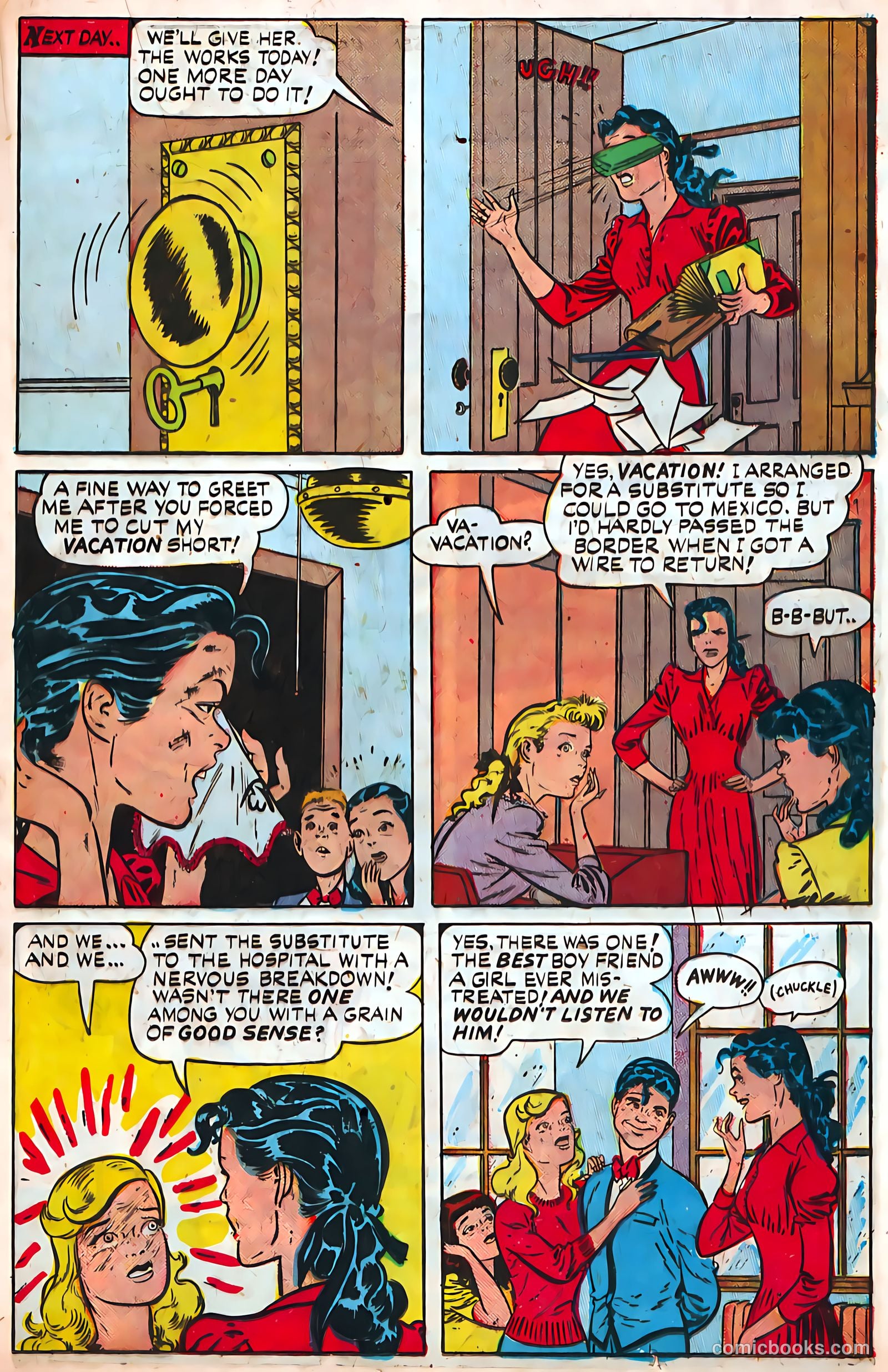 Sugar Bowl Comics #3 (1948) — page 25 of 52