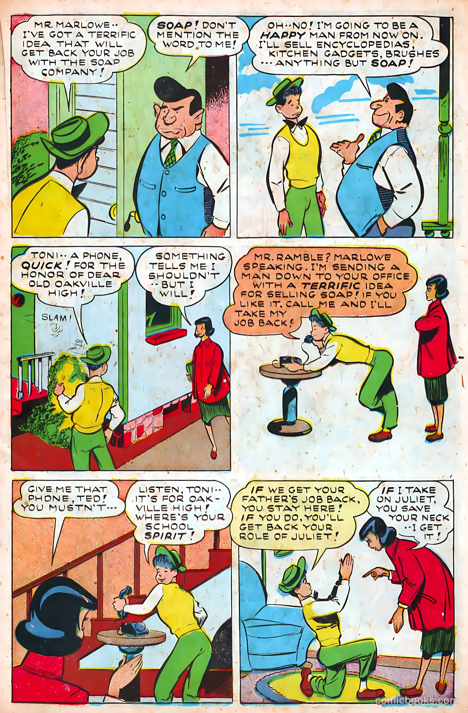 Sugar Bowl Comics #3 (1948) — page 31 of 52
