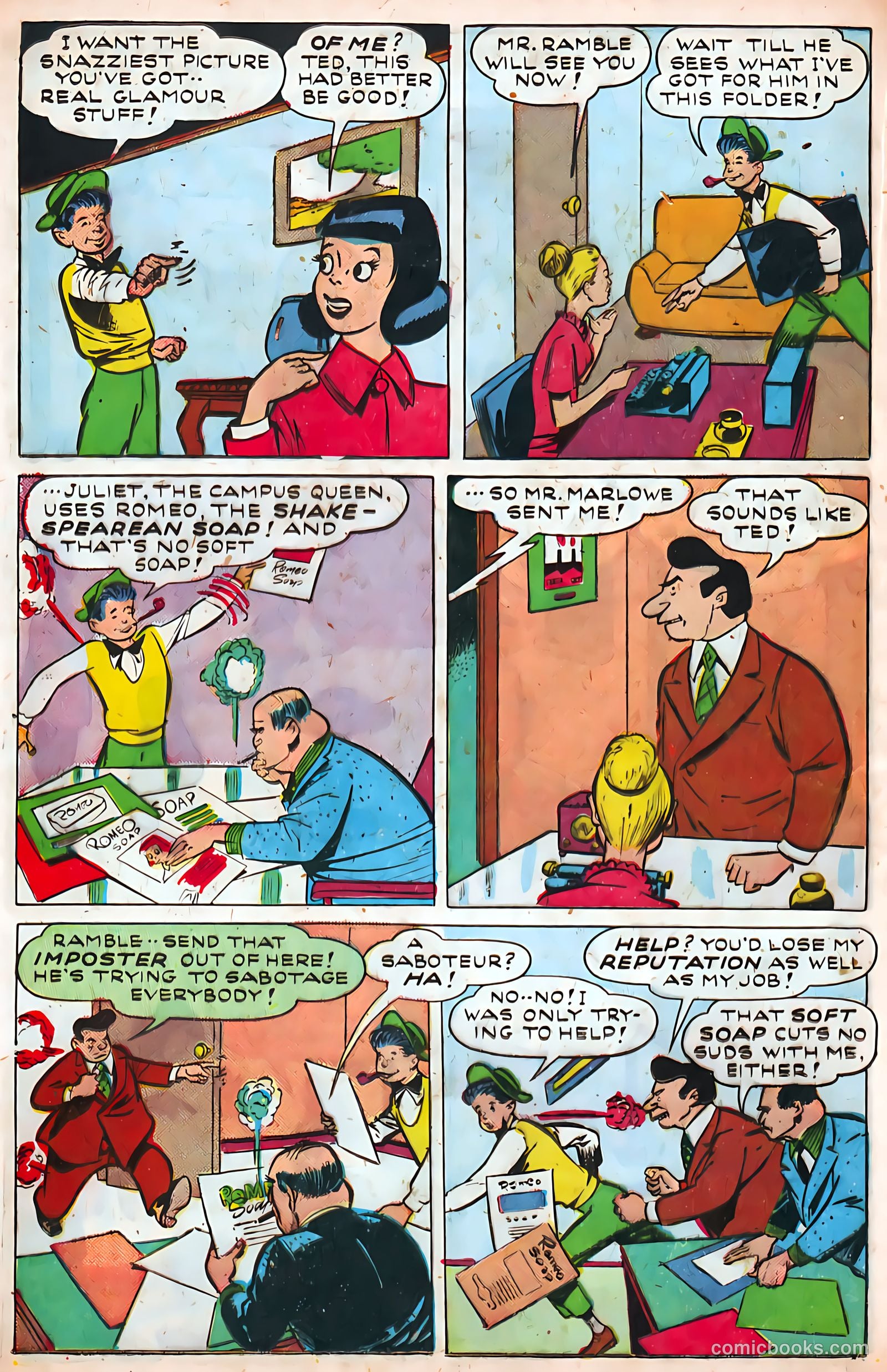 Sugar Bowl Comics #3 (1948) — page 32 of 52