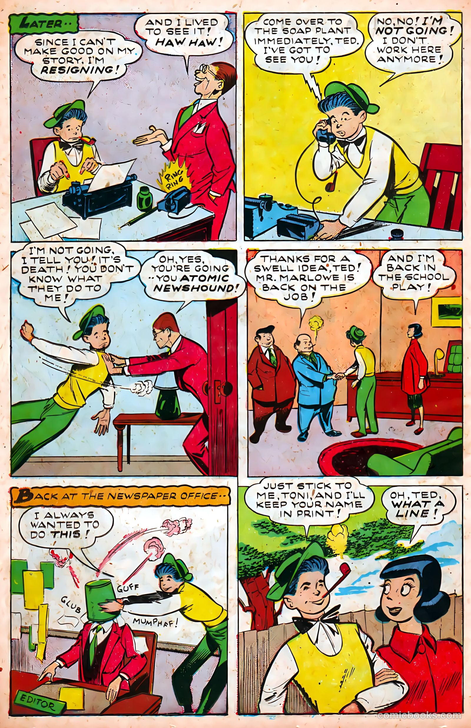 Sugar Bowl Comics #3 (1948) — page 34 of 52