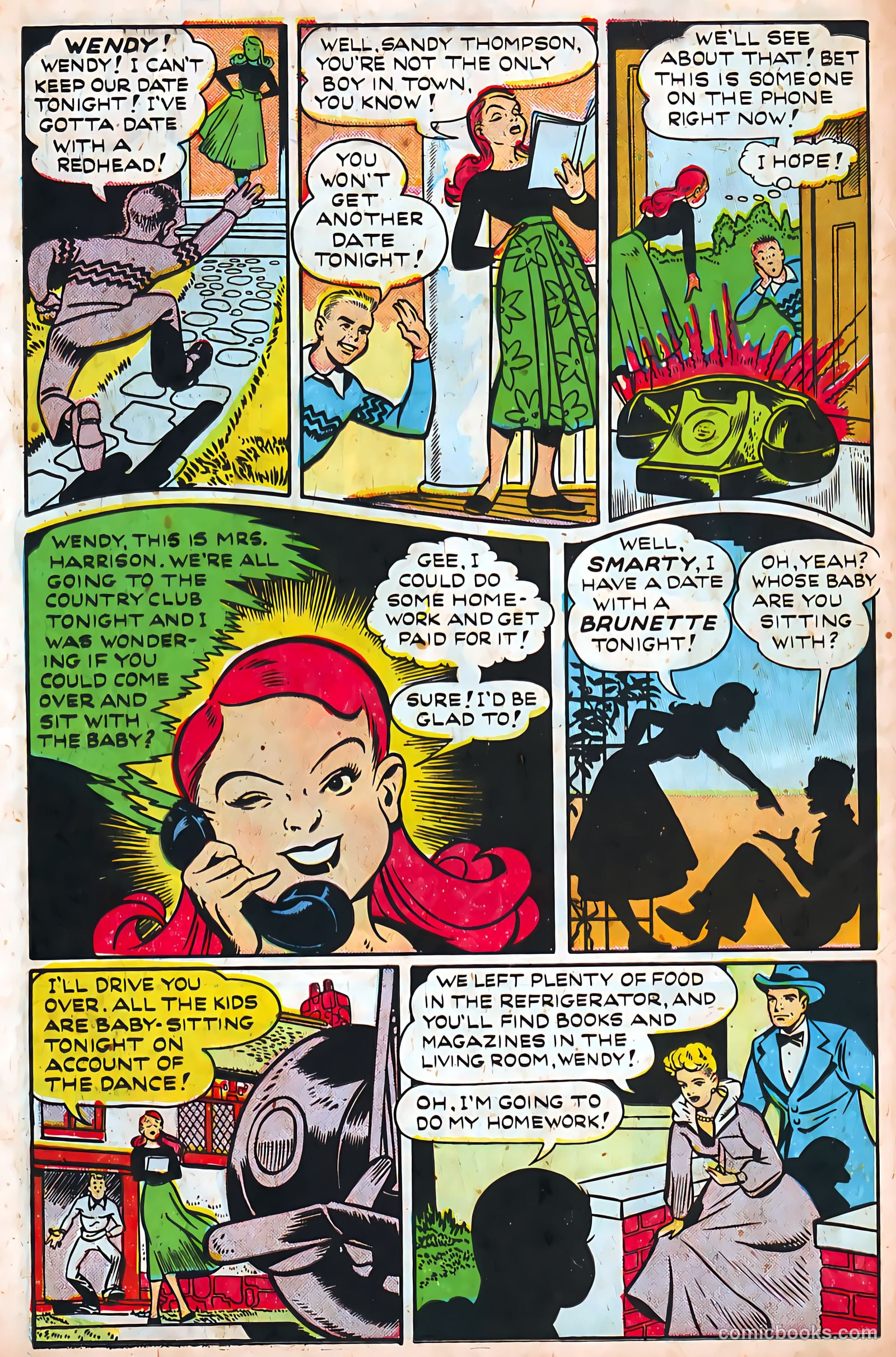 Sugar Bowl Comics #3 (1948) — page 38 of 52