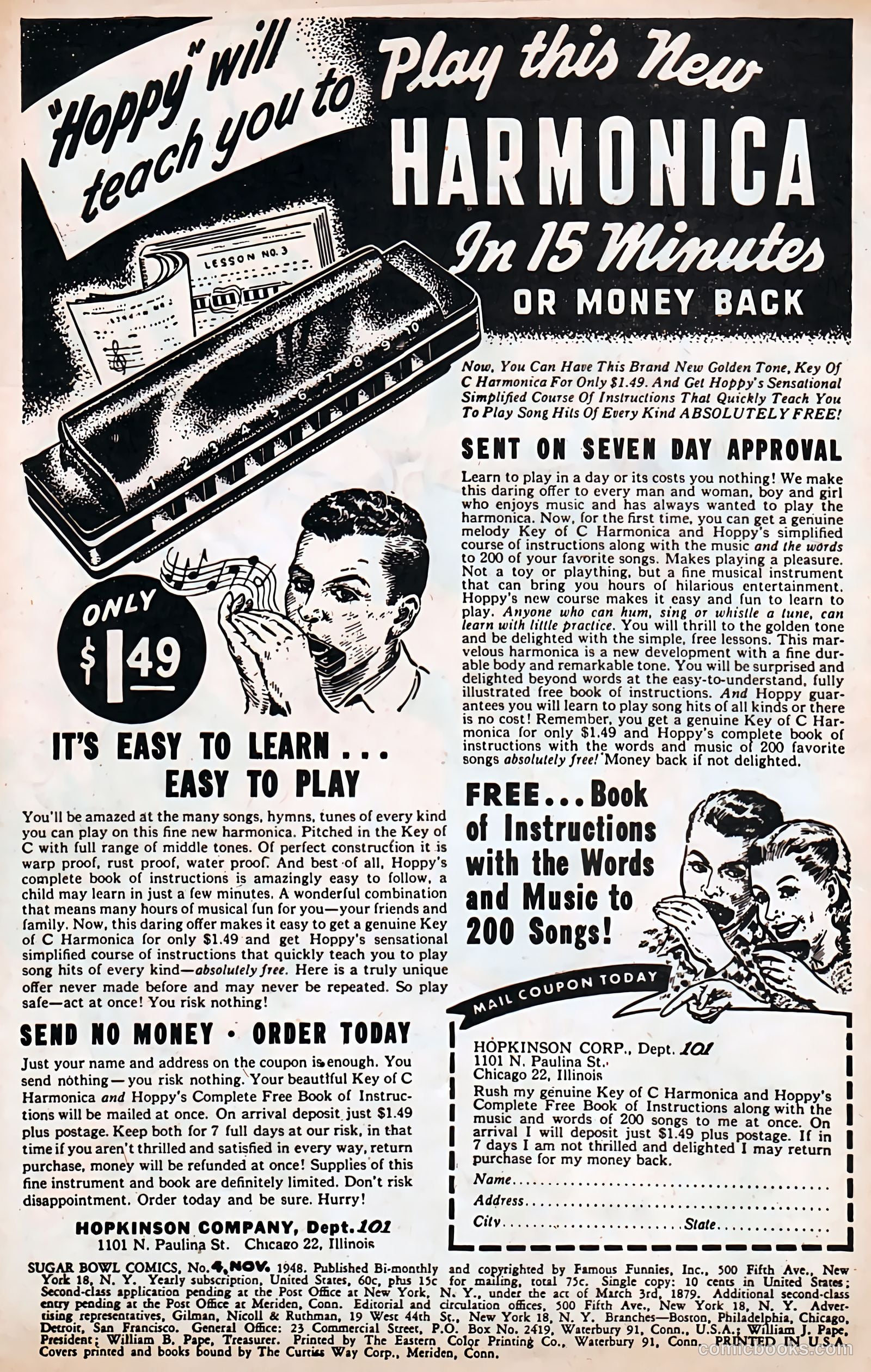 Sugar Bowl Comics #4 (1948) — page 2 of 52