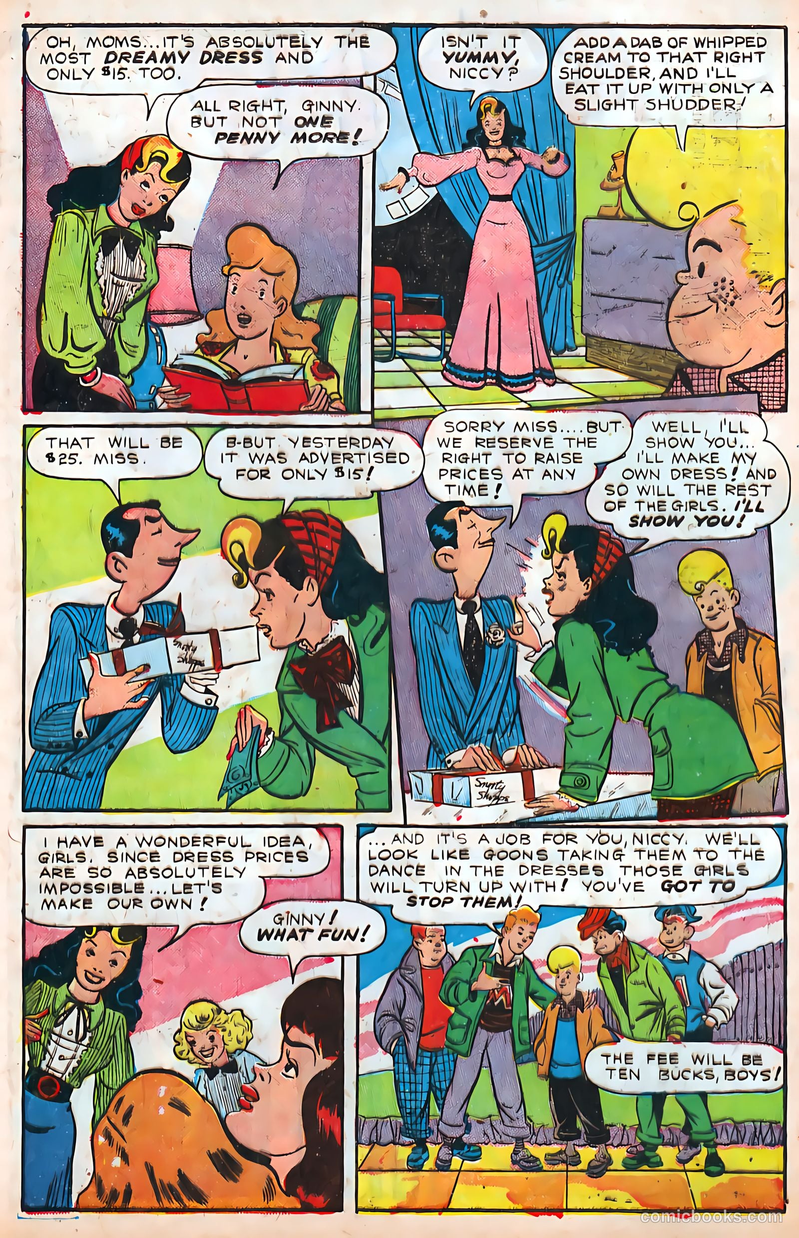 Sugar Bowl Comics #5 (1949) — page 4 of 52