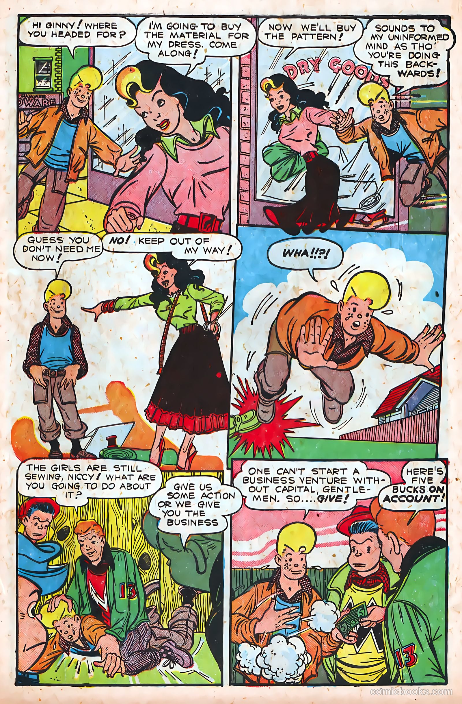 Sugar Bowl Comics #5 (1949) — page 5 of 52