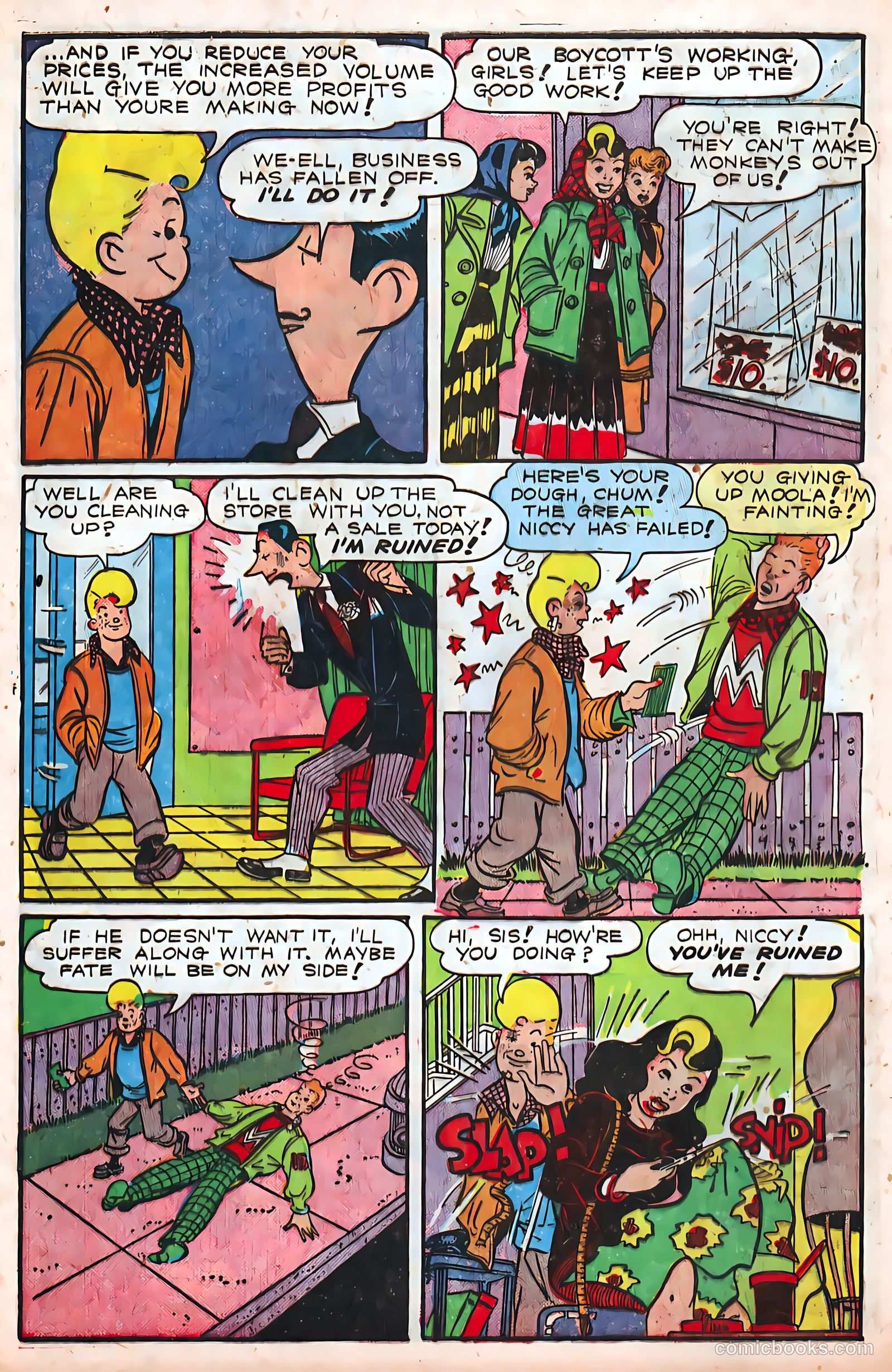 Sugar Bowl Comics #5 (1949) — page 6 of 52
