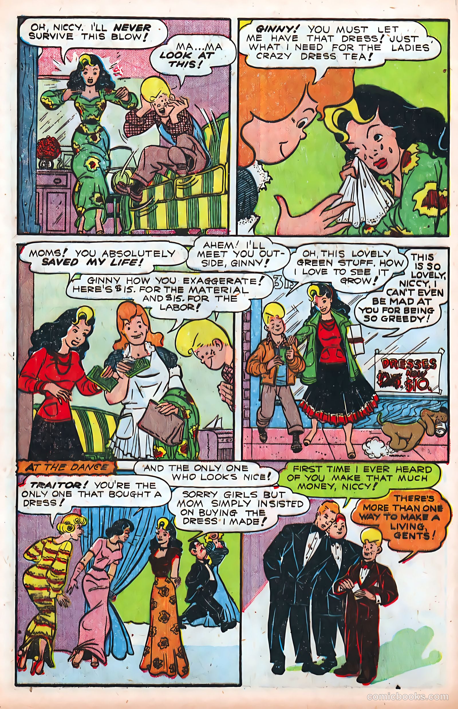 Sugar Bowl Comics #5 (1949) — page 8 of 52