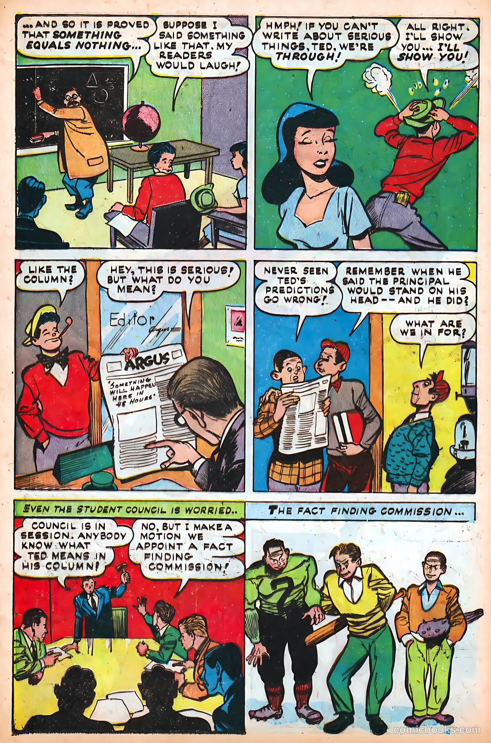 Sugar Bowl Comics #5 (1949) — page 16 of 52
