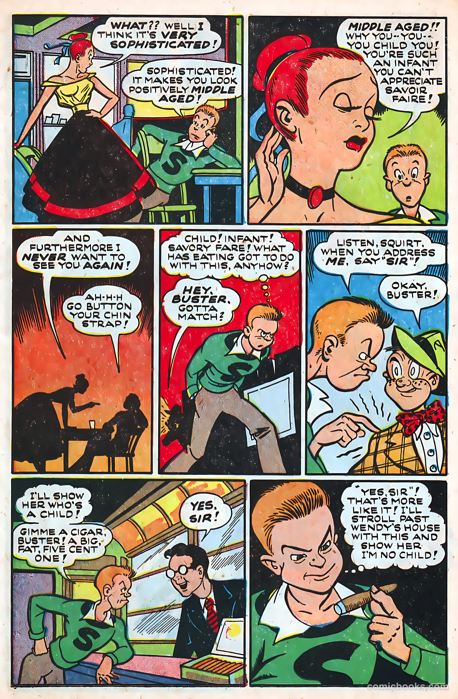 Sugar Bowl Comics #5 (1949) — page 22 of 52