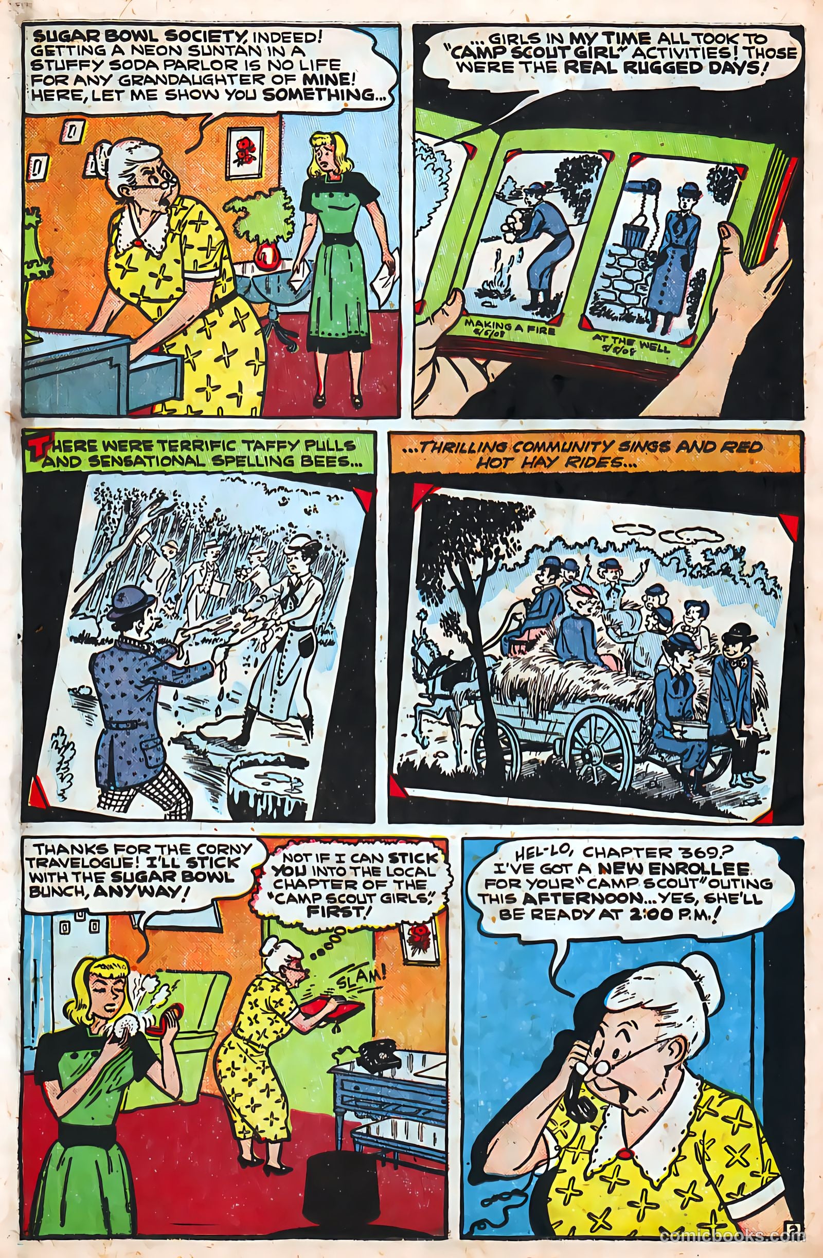 Sugar Bowl Comics #5 (1949) — page 36 of 52