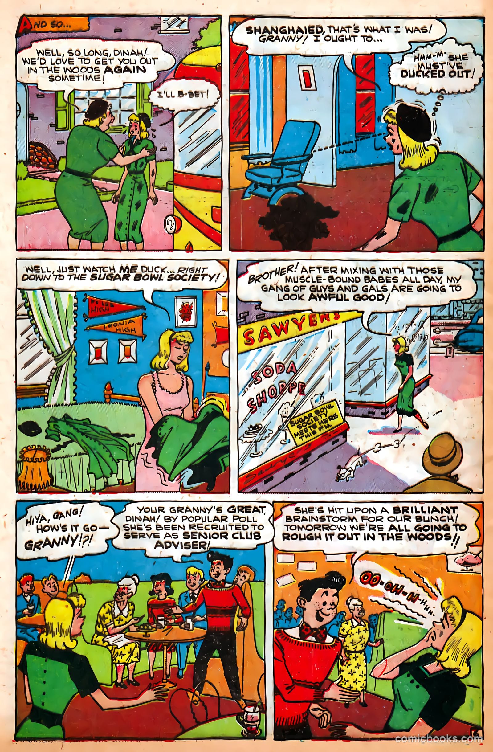 Sugar Bowl Comics #5 (1949) — page 40 of 52