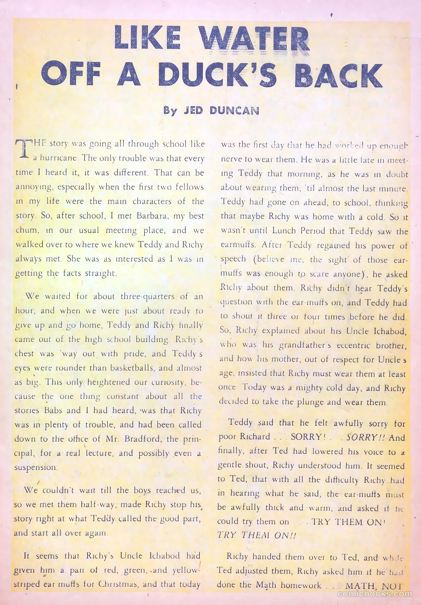 Sun #12 (1948) — page 19 of 36