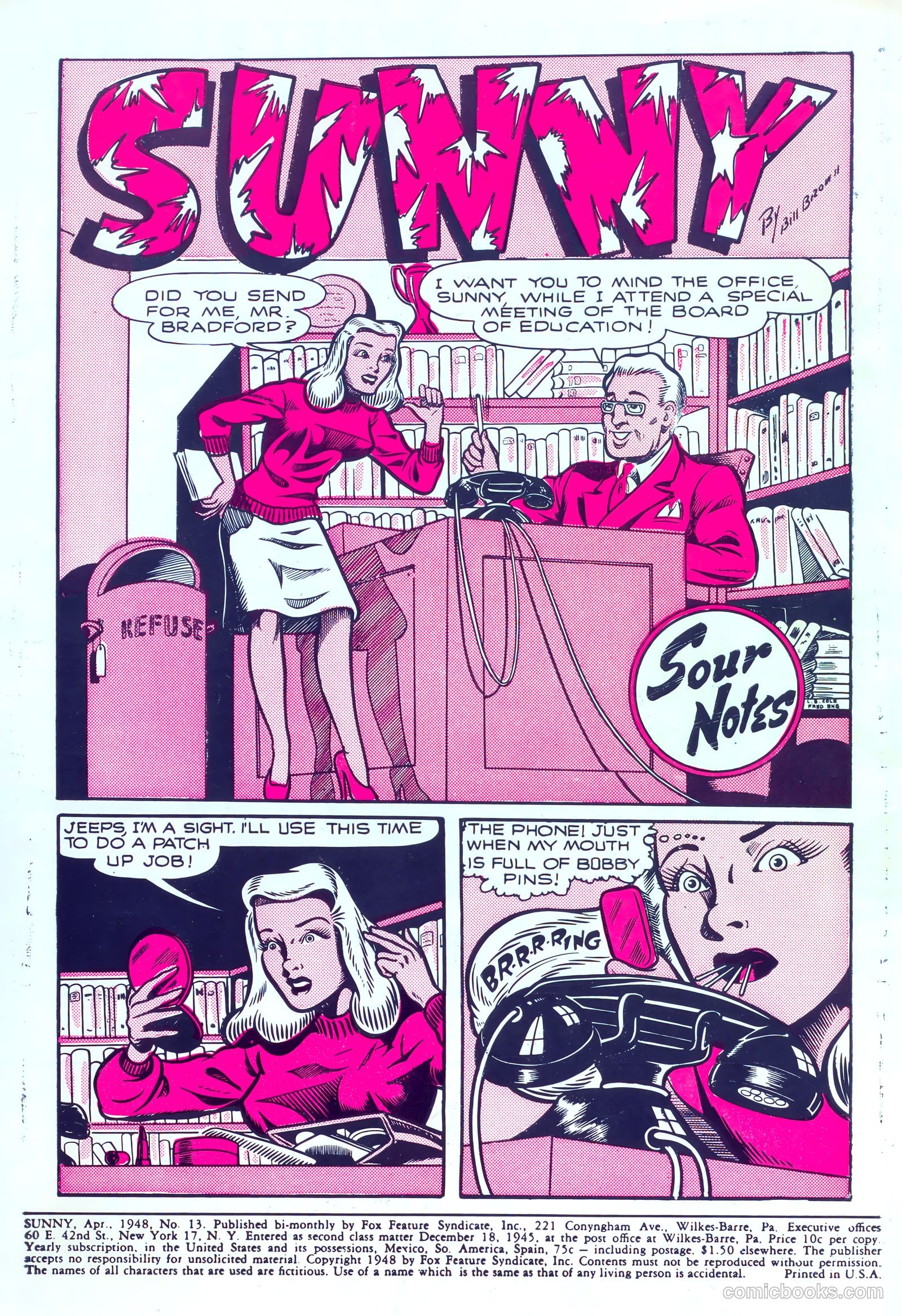 Sun #13 (1948) — page 2 of 36