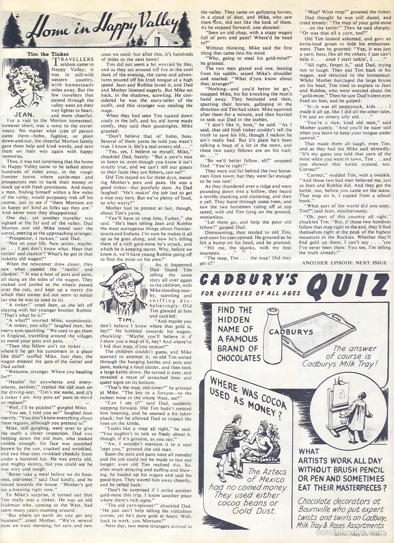 Sun #15 (1948) — page 6 of 7