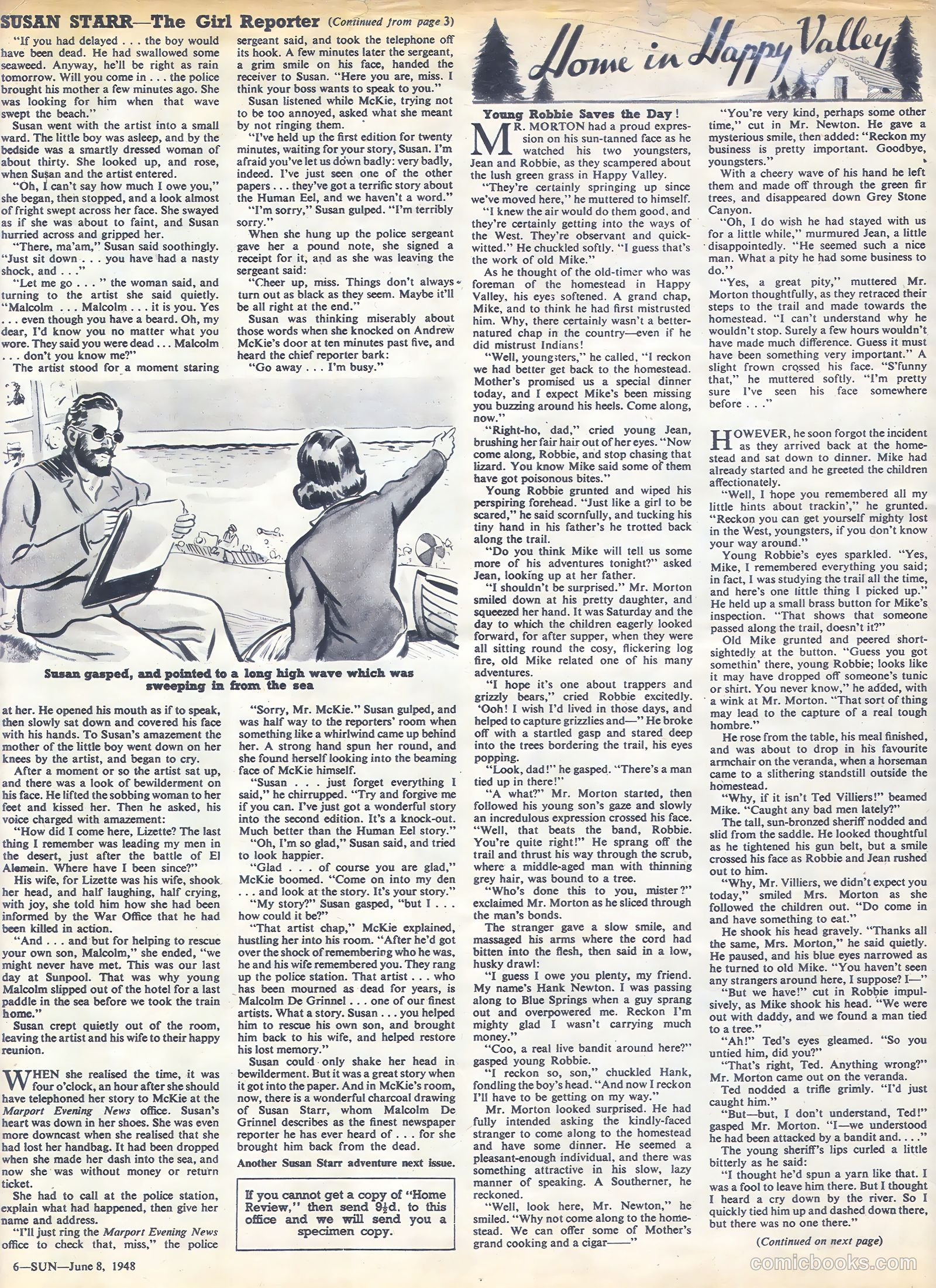 Sun #16 (1948) — page 5 of 7