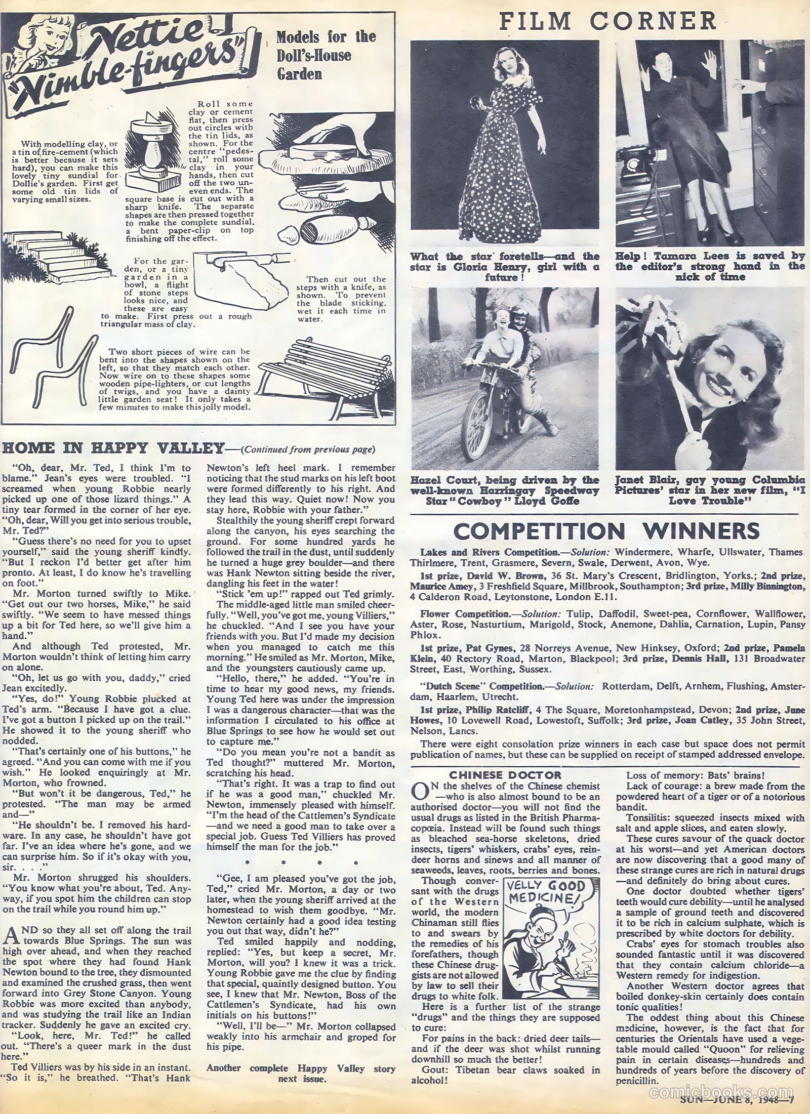 Sun #16 (1948) — page 6 of 7