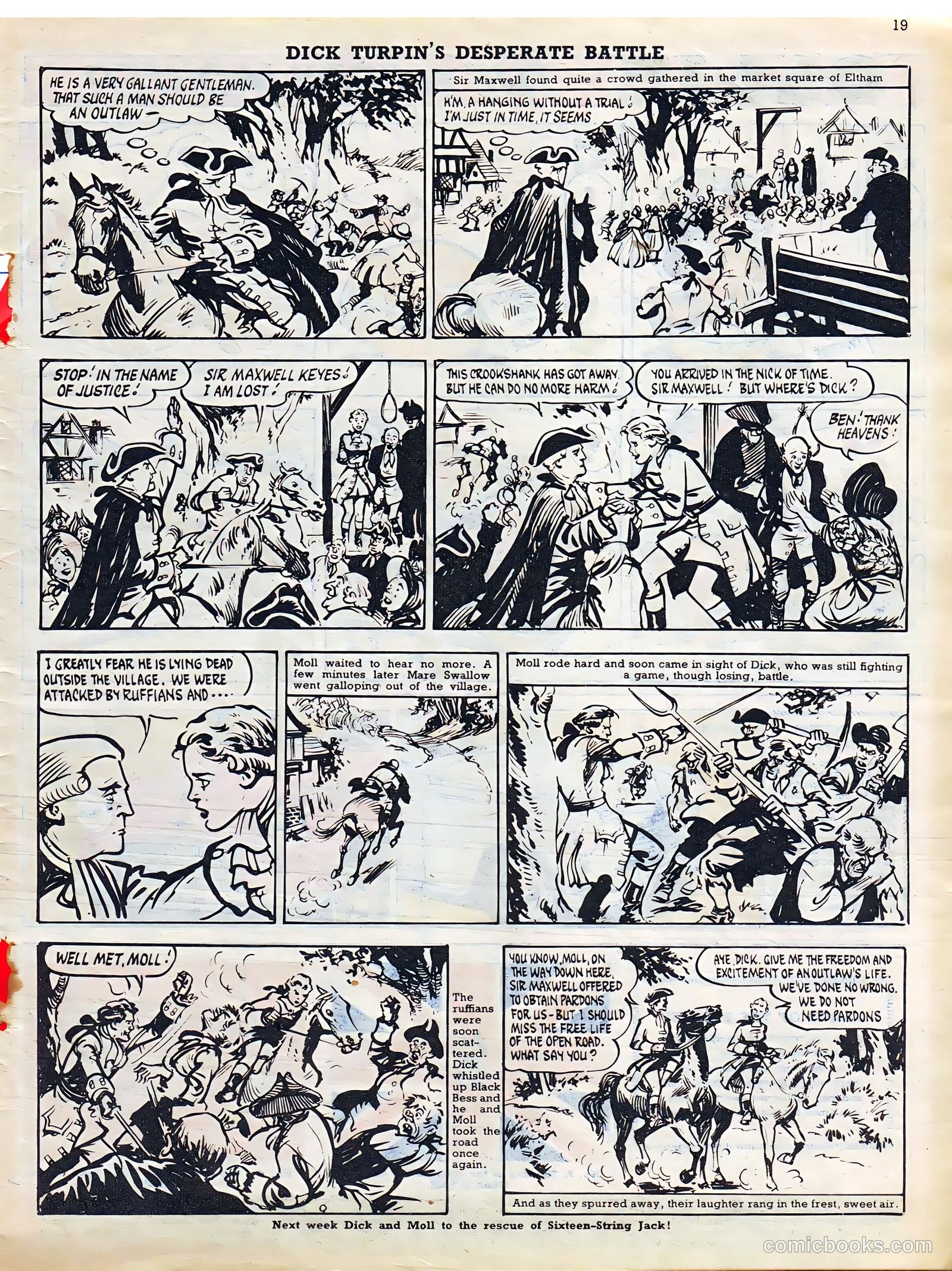 Sun #166 (1952) — page 19 of 20