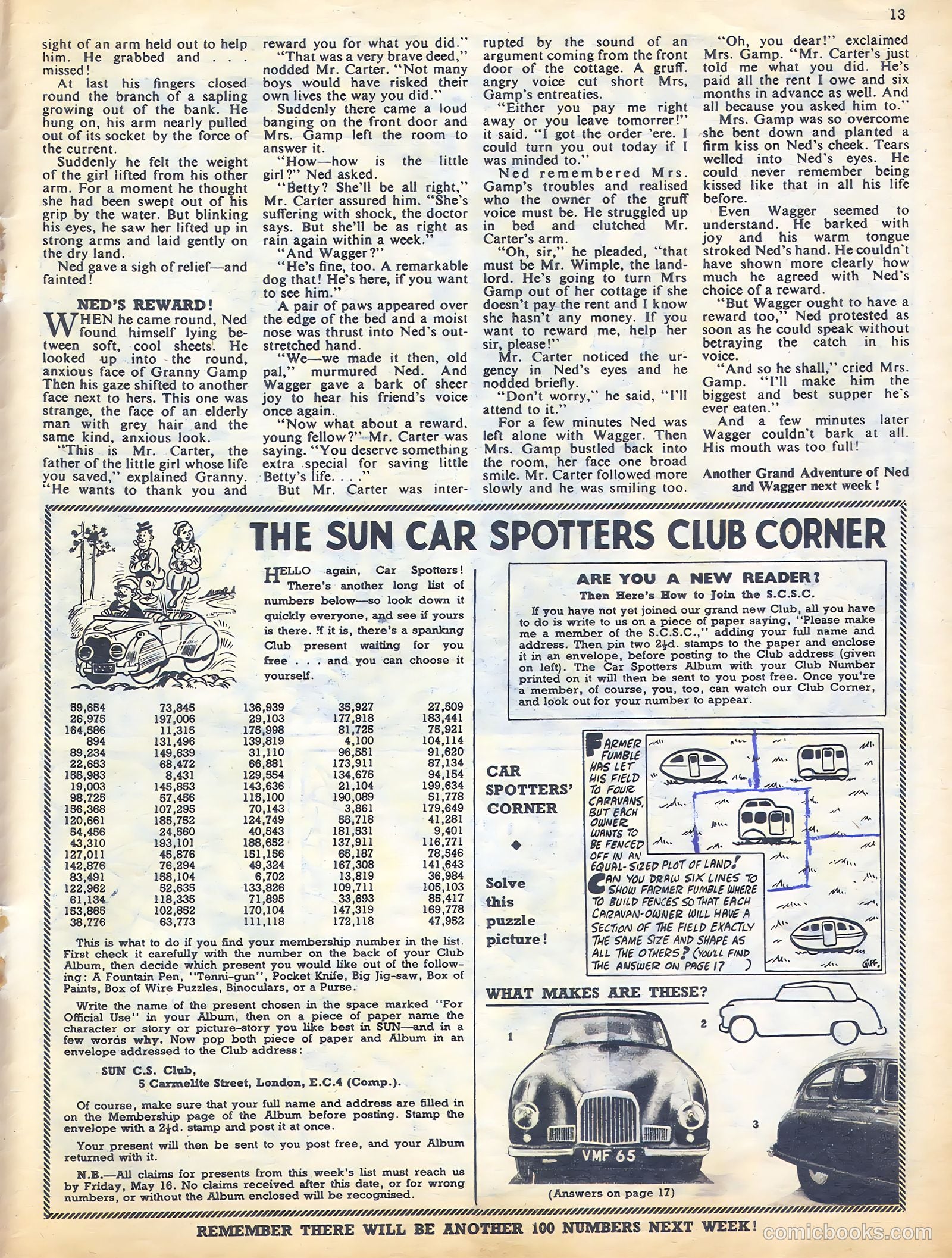 Sun #170 (1956) — page 13 of 20