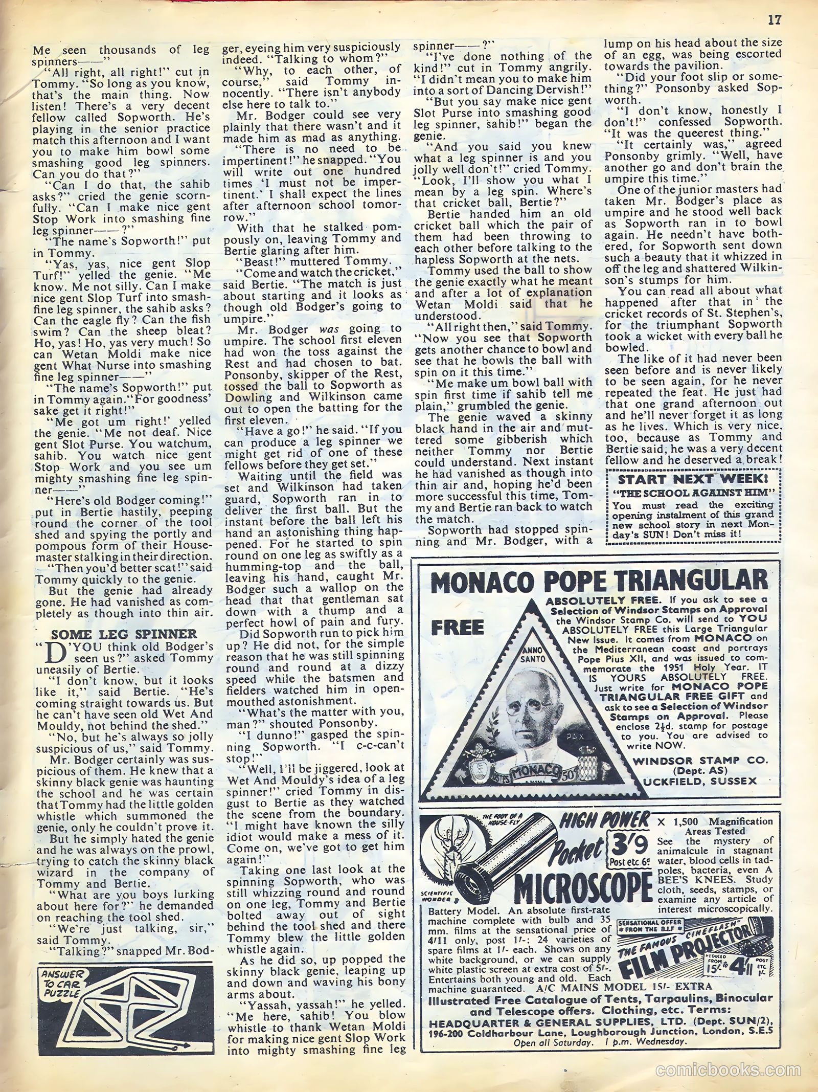 Sun #172 (1952) — page 17 of 20