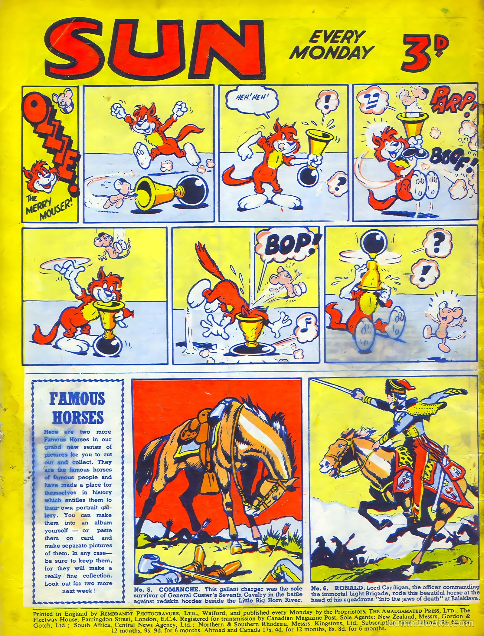 Sun #174 (1952) — page 20 of 20