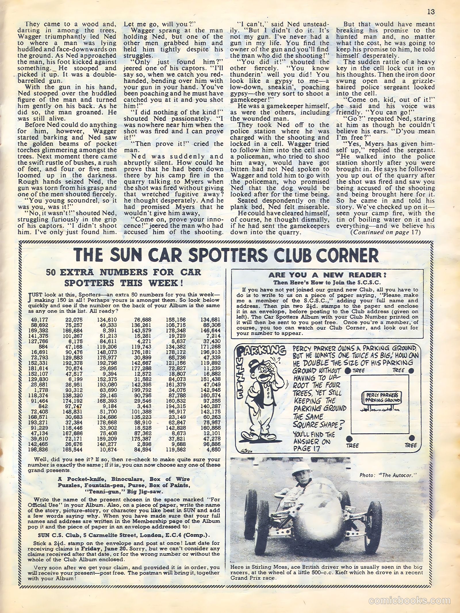 Sun #175 (1952) — page 13 of 20
