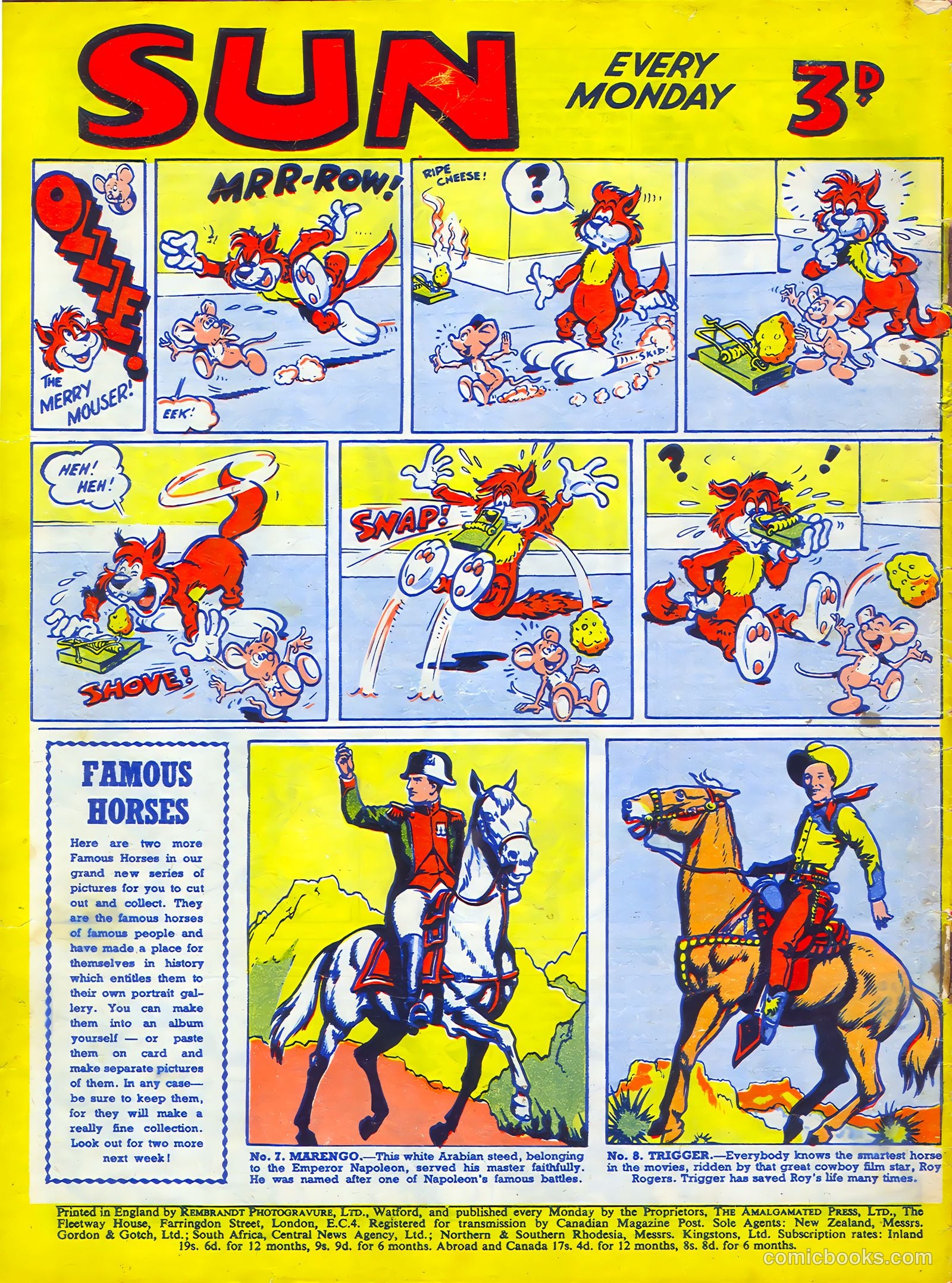 Sun #175 (1952) — page 20 of 20