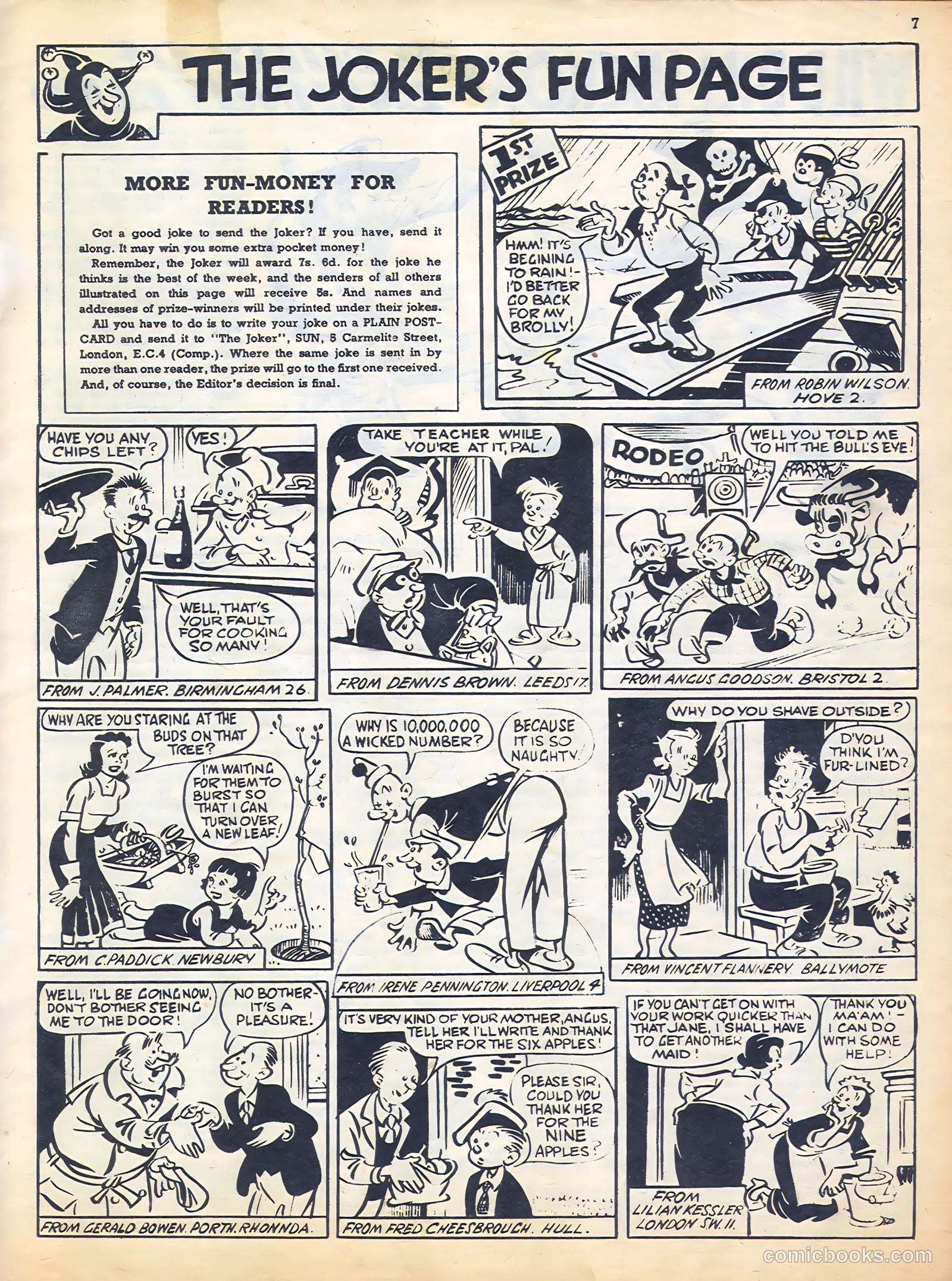 Sun #176 (1952) — page 7 of 20