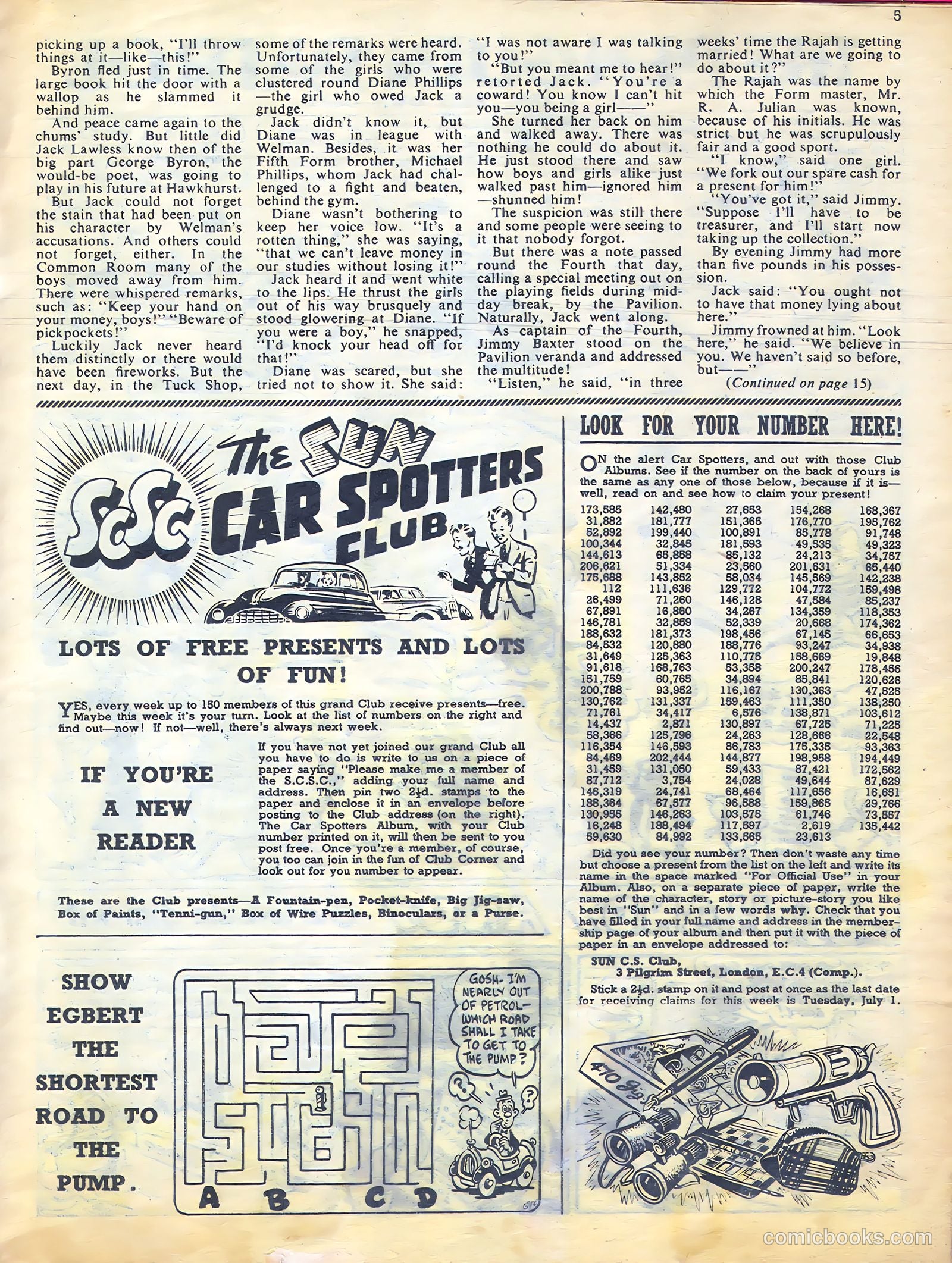 Sun #177 (1952) — page 5 of 20