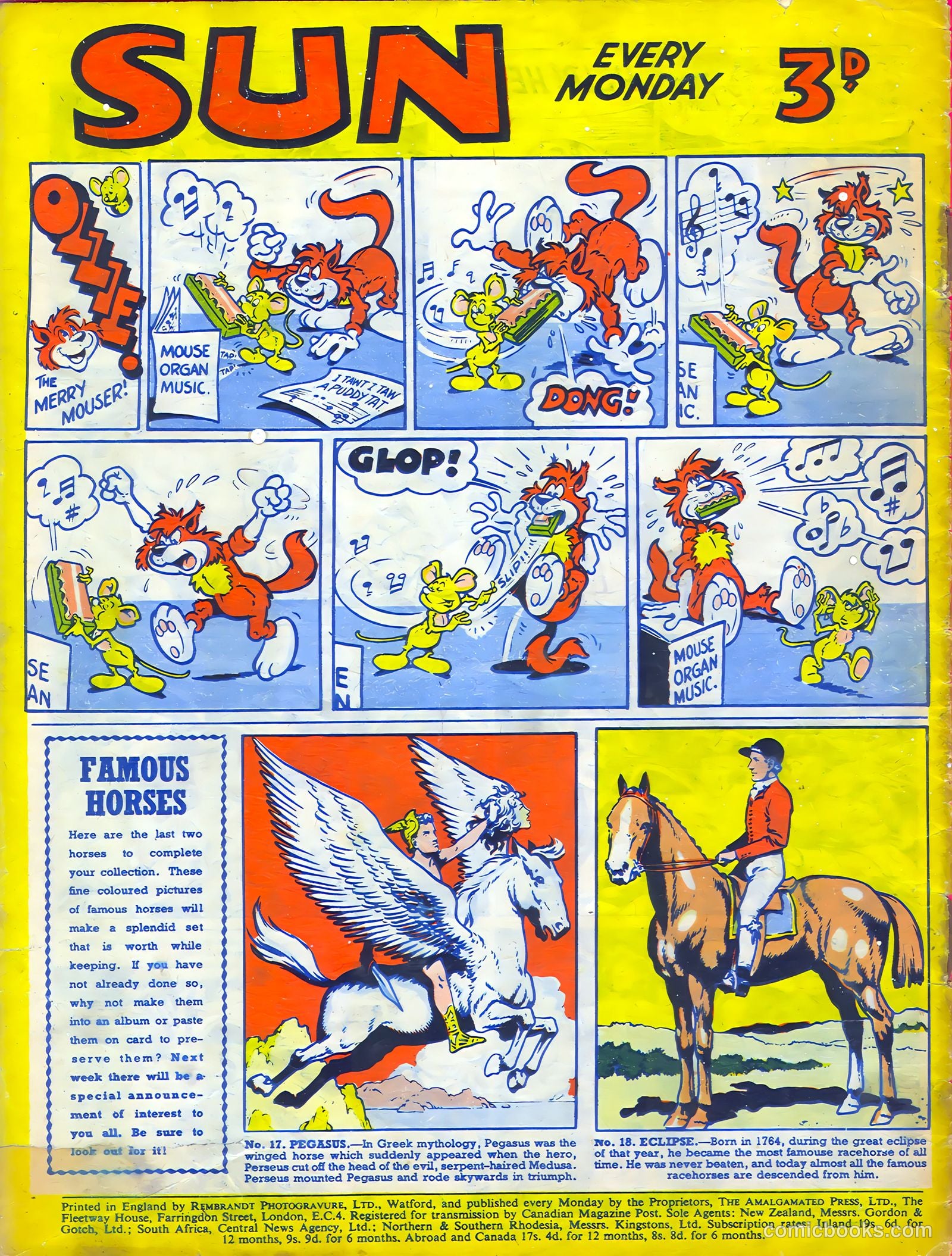 Sun #180 (1952) — page 20 of 20