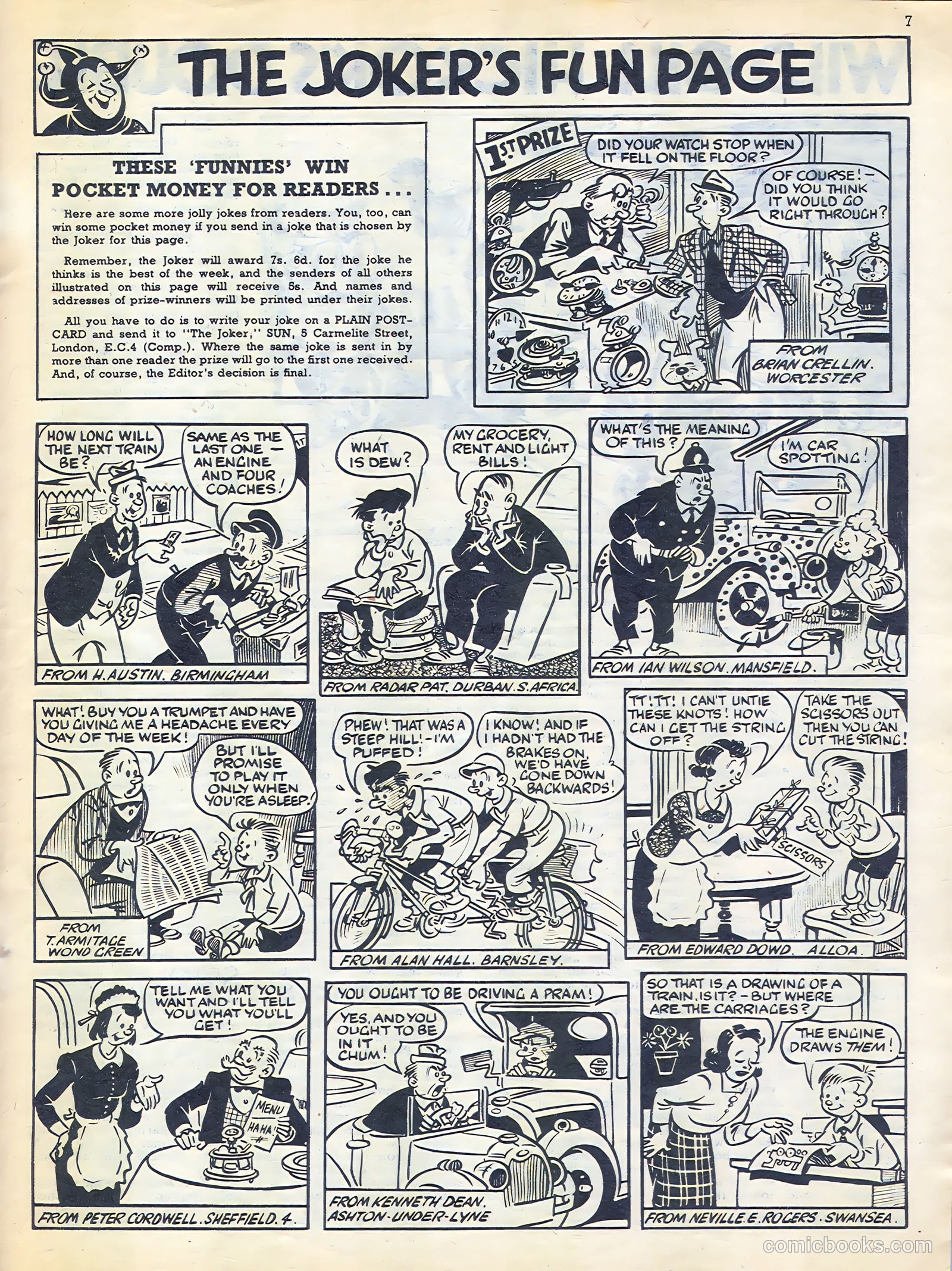 Sun #181 (1958) — page 7 of 20