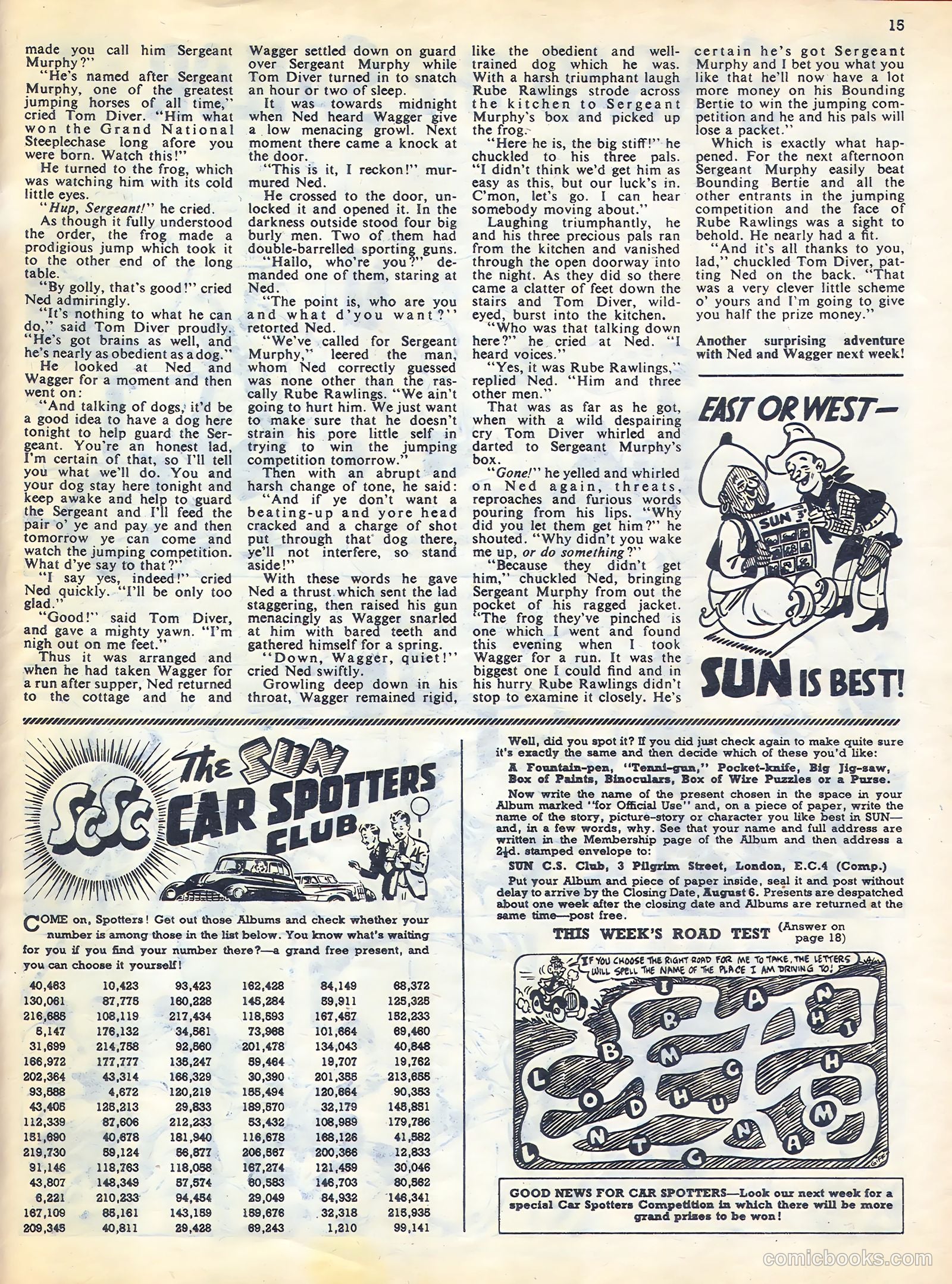 Sun #181 (1958) — page 15 of 20