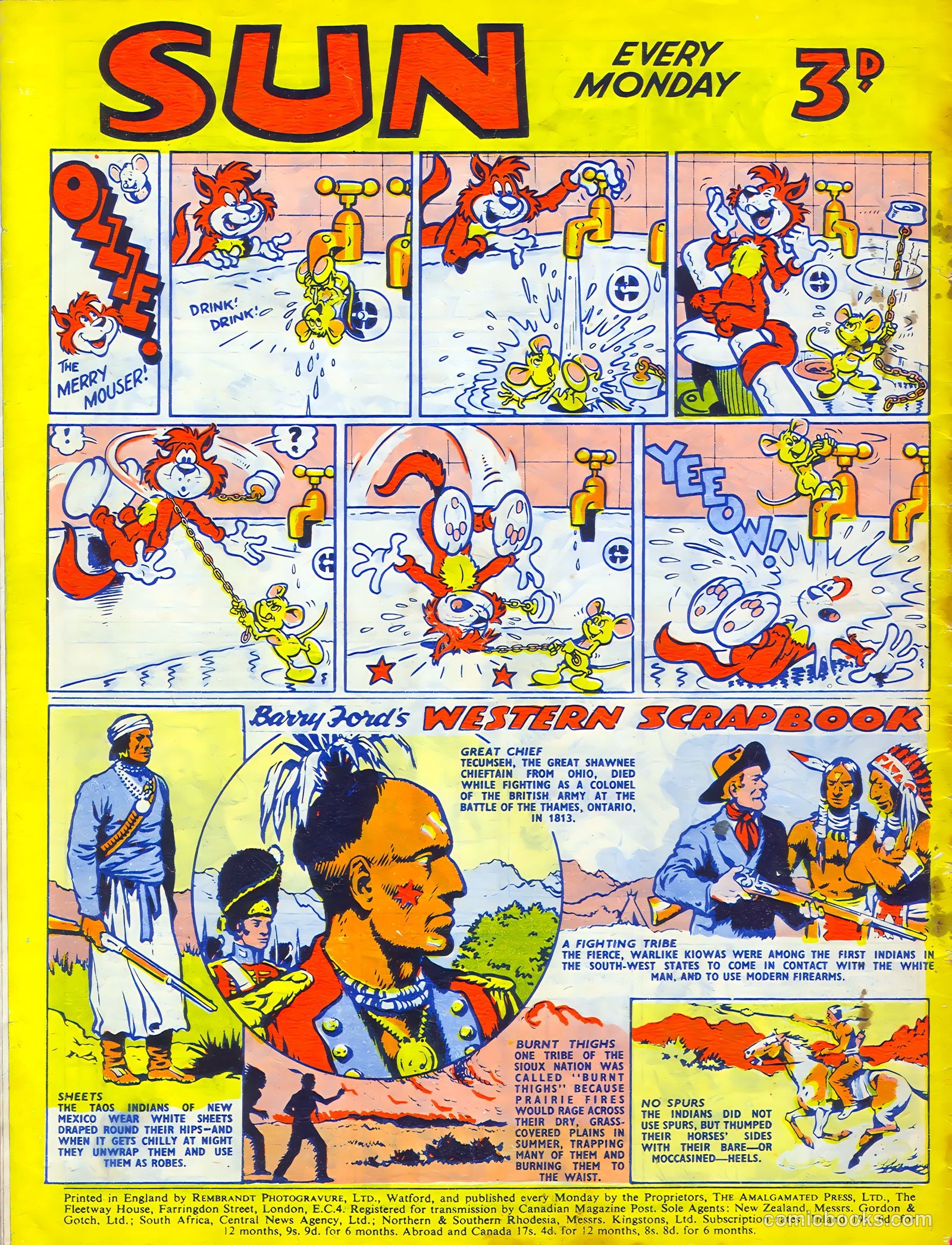 Sun #181 (1958) — page 20 of 20