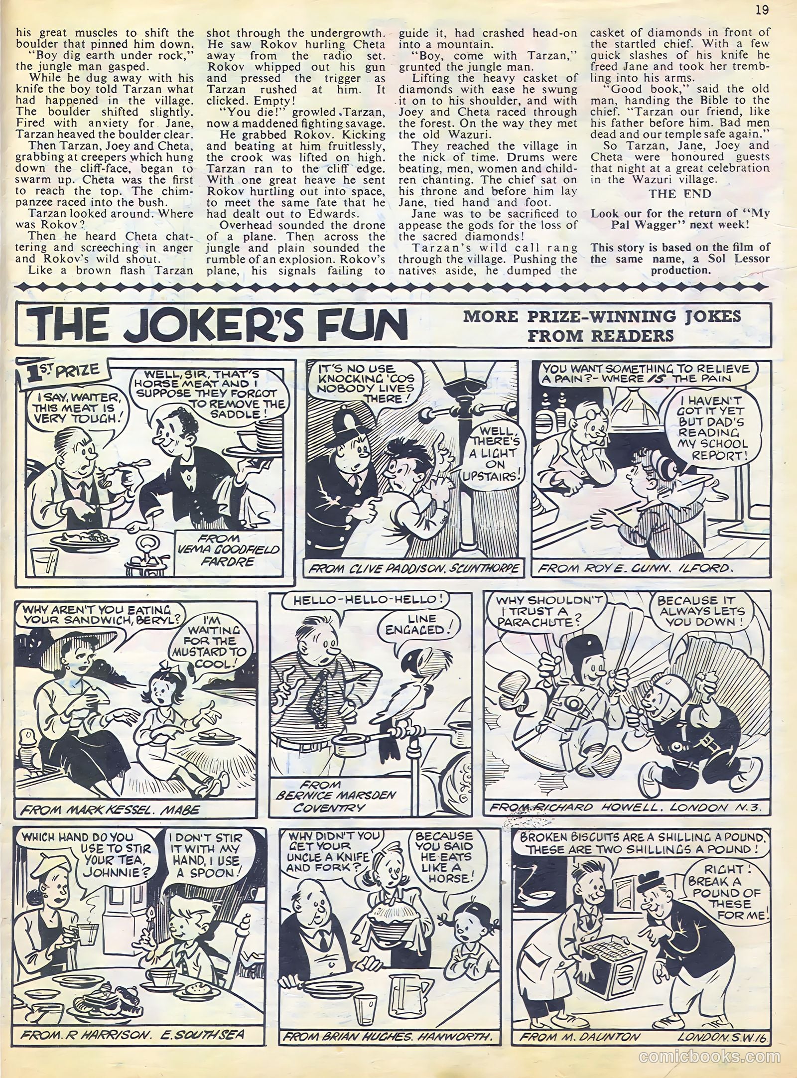 Sun #184 (1952) — page 19 of 20