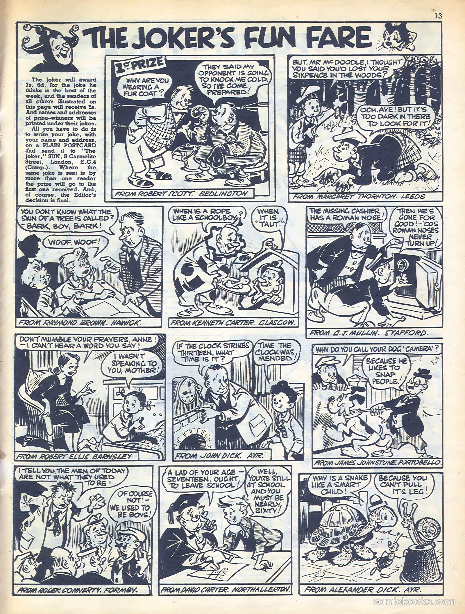 Sun #189 (1958) — page 13 of 20