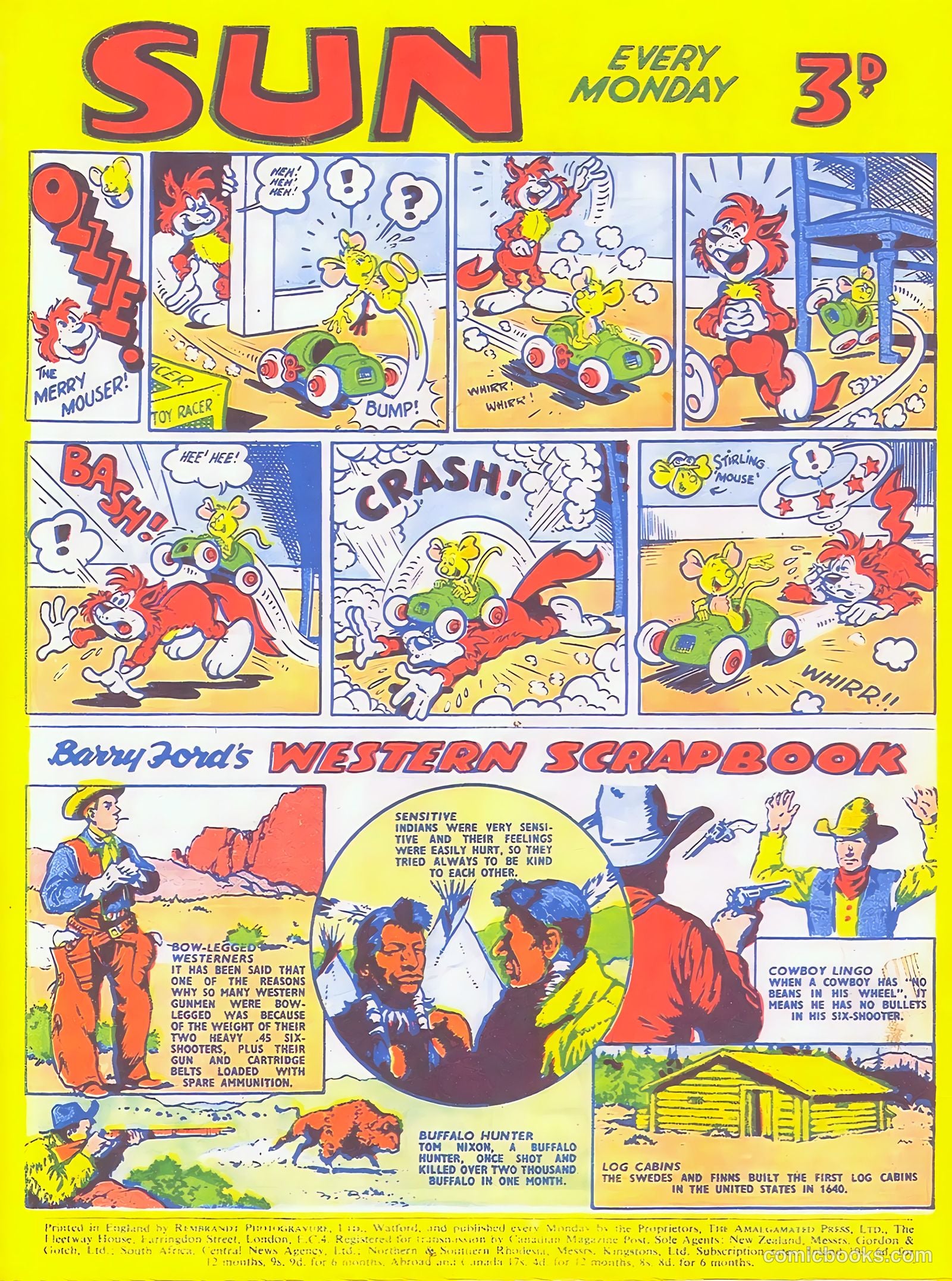 Sun #190 (1952) — page 20 of 20