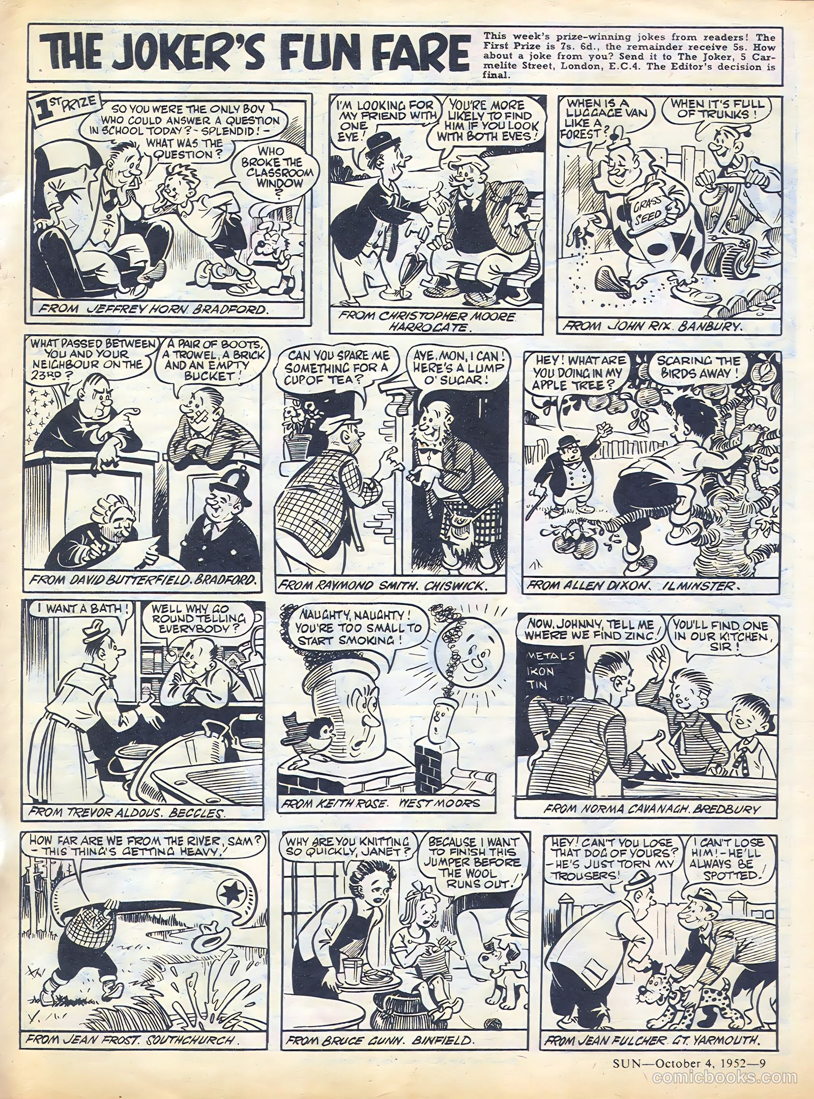 Sun #191 (1952) — page 9 of 20