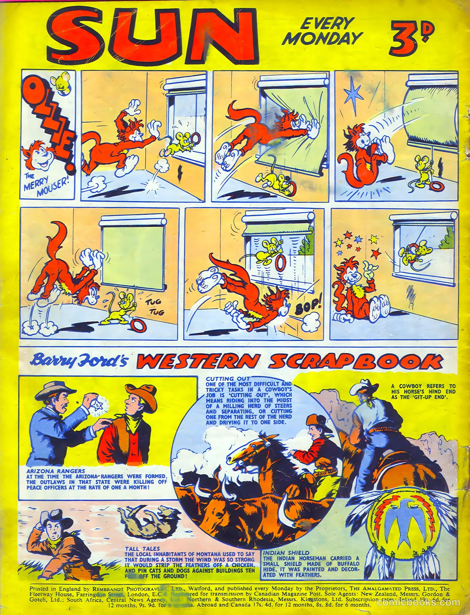 Sun #191 (1952) — page 20 of 20
