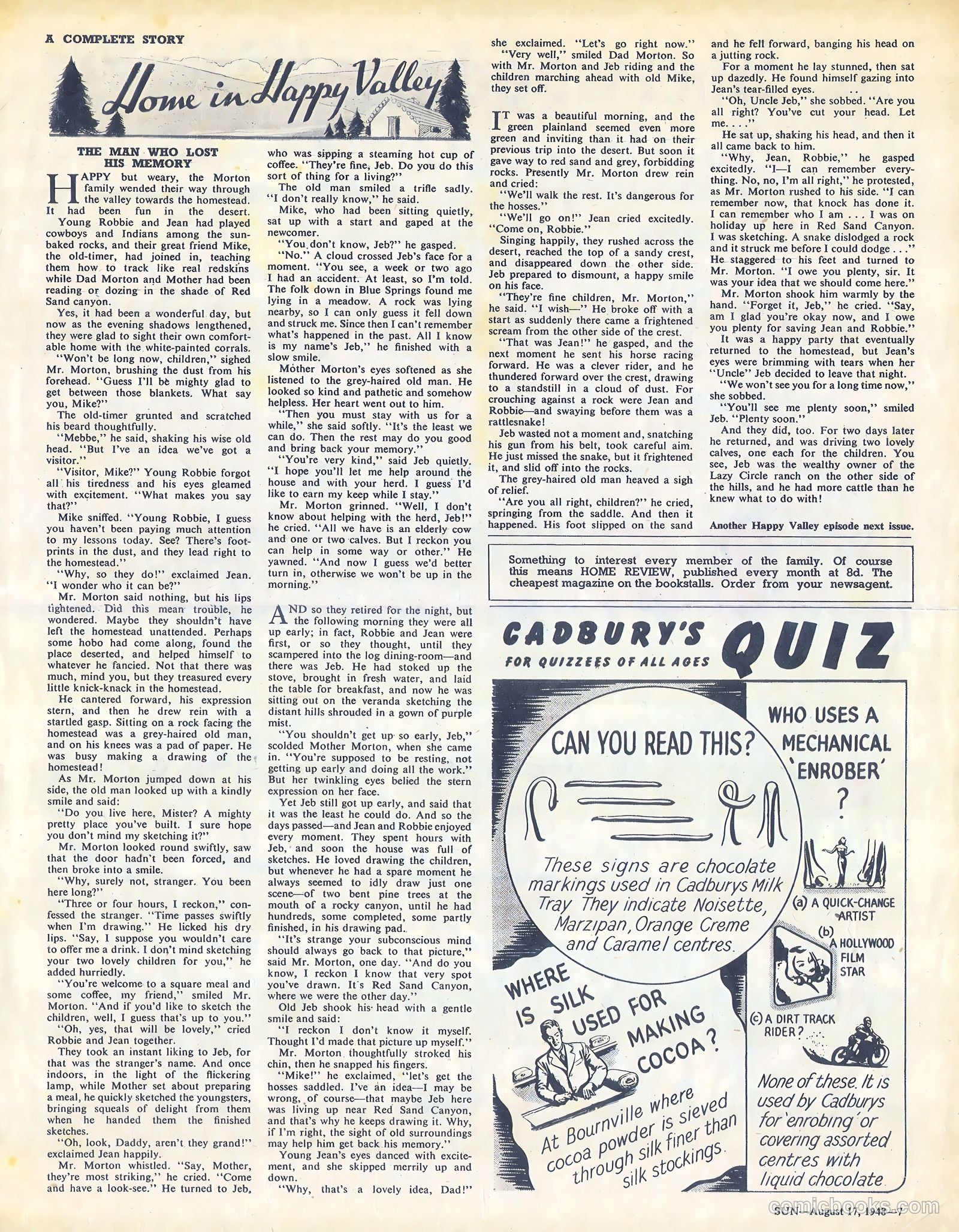 Sun #21 (1948) — page 6 of 7
