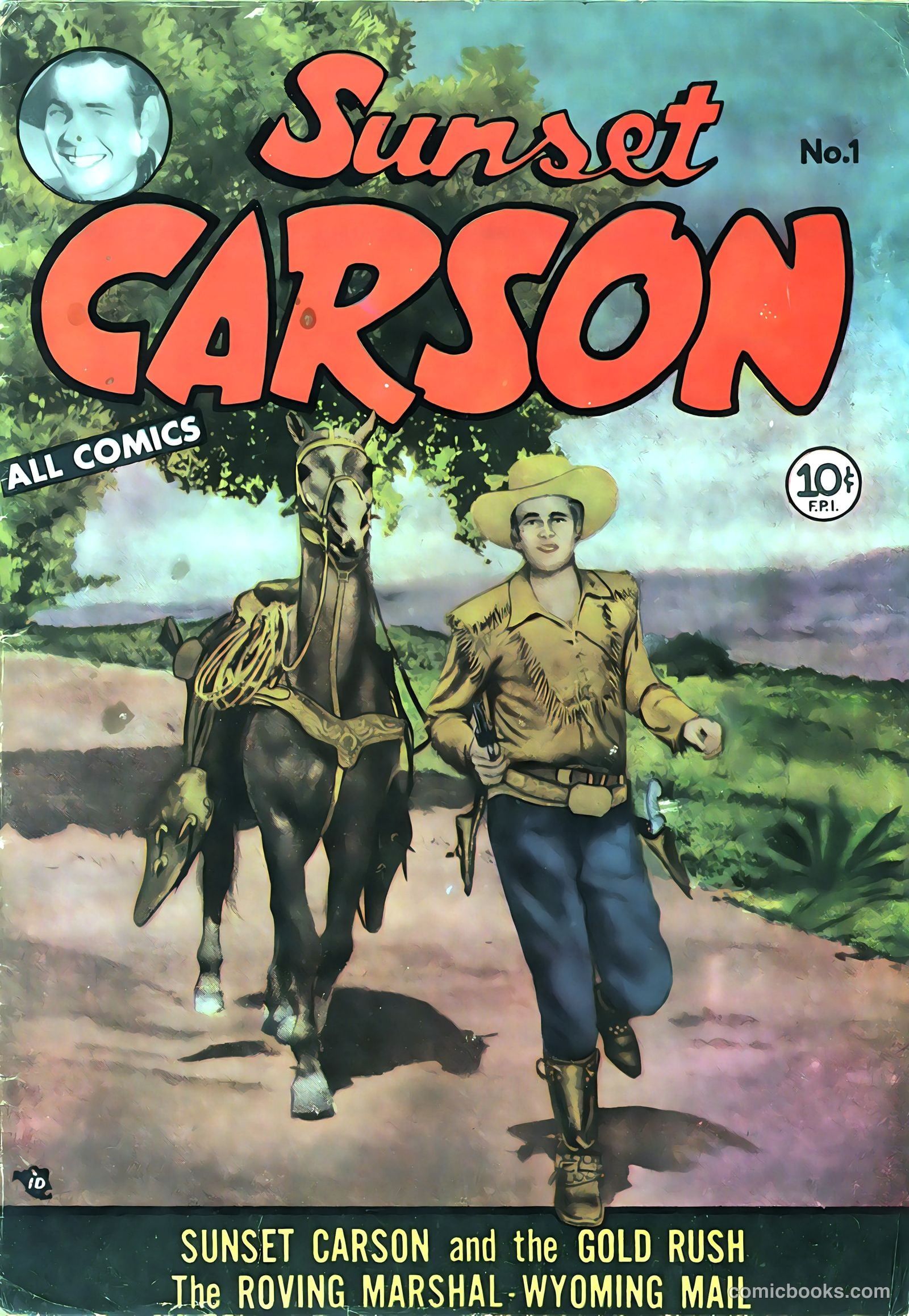 Sunset Carson Comics #1