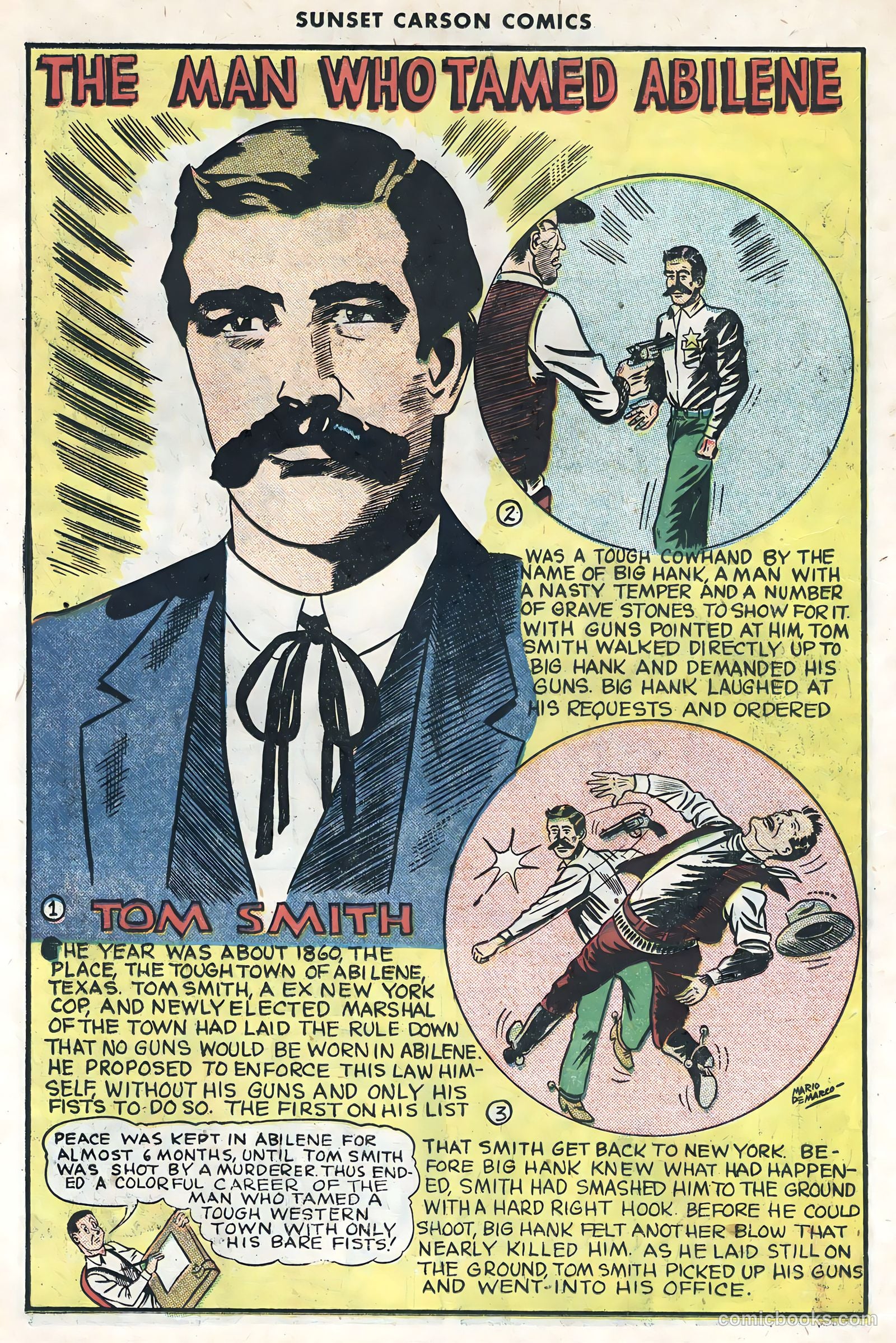 Sunset Carson Comics #1 (1951) — page 11 of 36