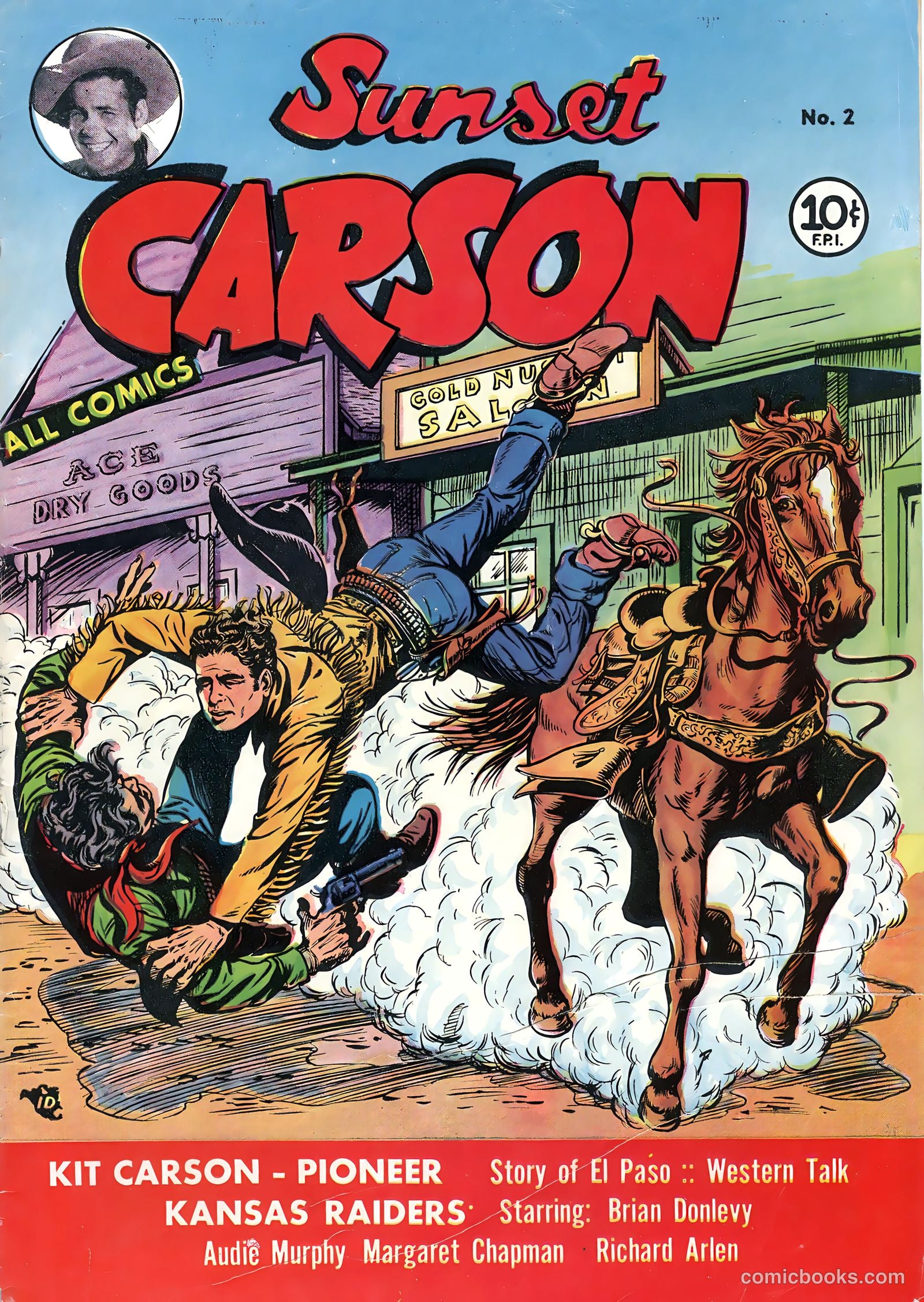 Sunset Carson Comics #2