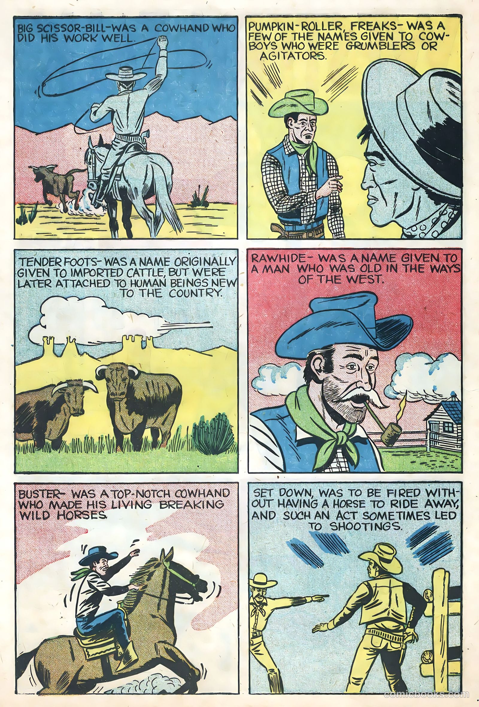 Sunset Carson Comics #2 (1951) — page 8 of 36