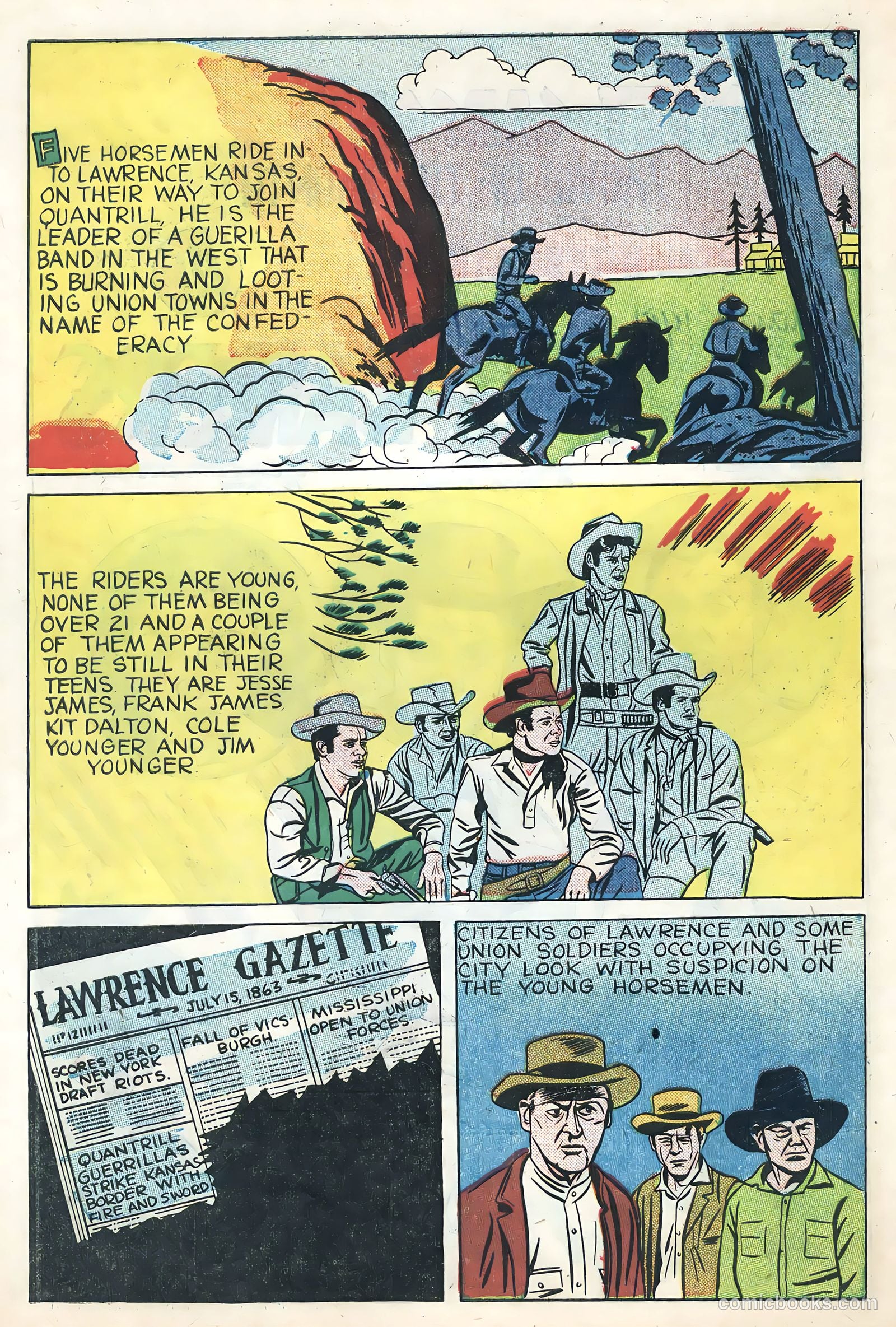 Sunset Carson Comics #2 (1951) — page 10 of 36