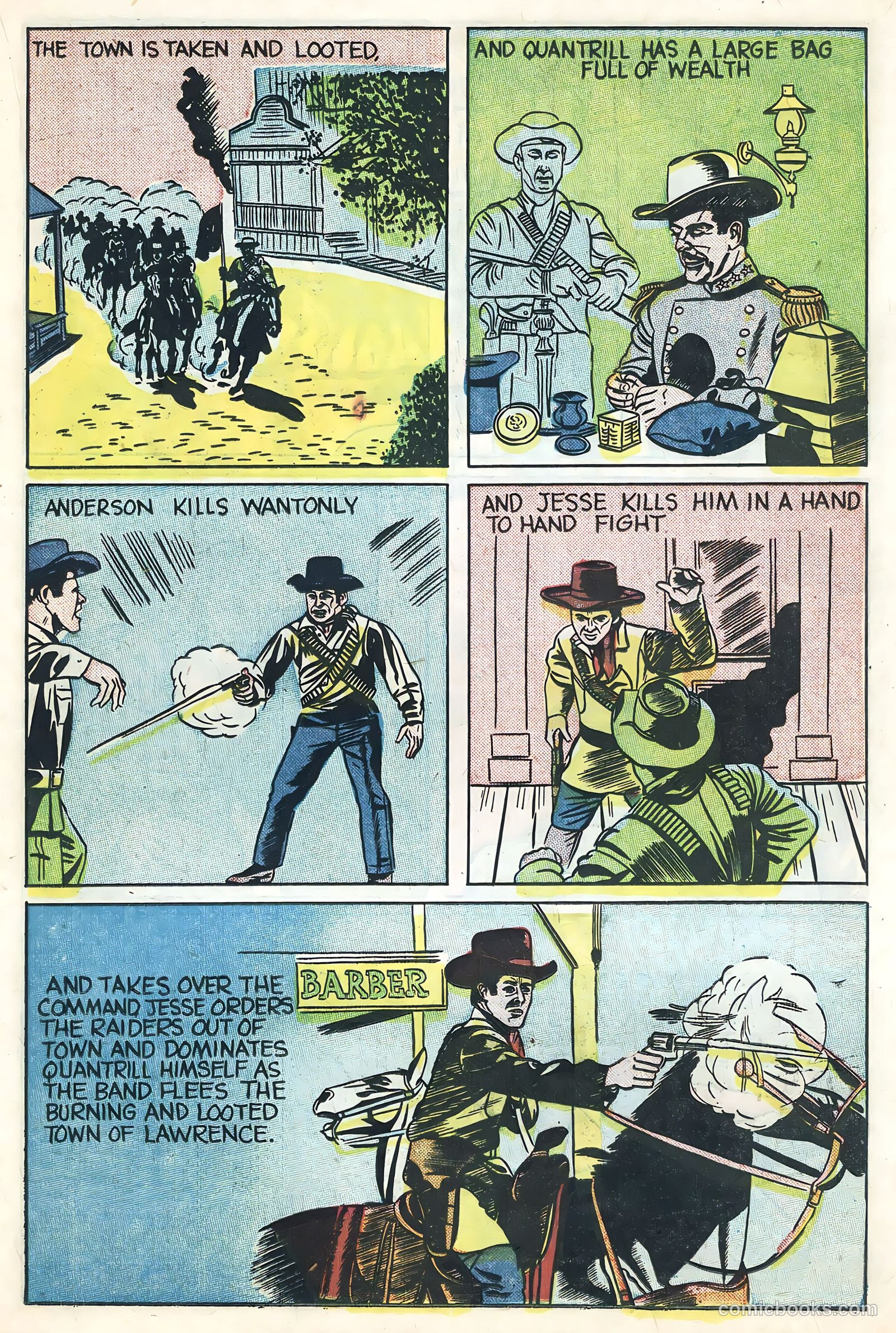 Sunset Carson Comics #2 (1951) — page 15 of 36