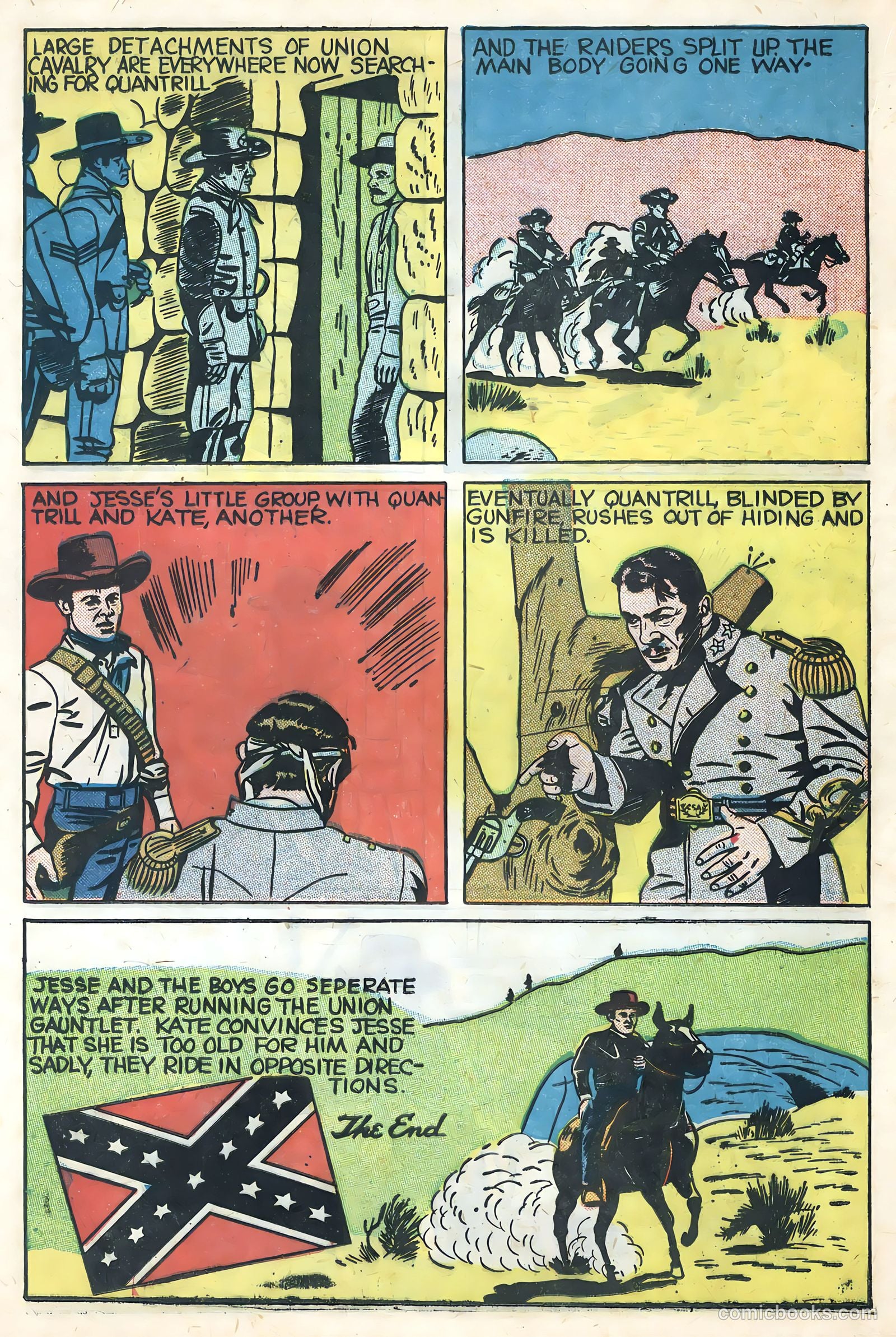 Sunset Carson Comics #2 (1951) — page 16 of 36