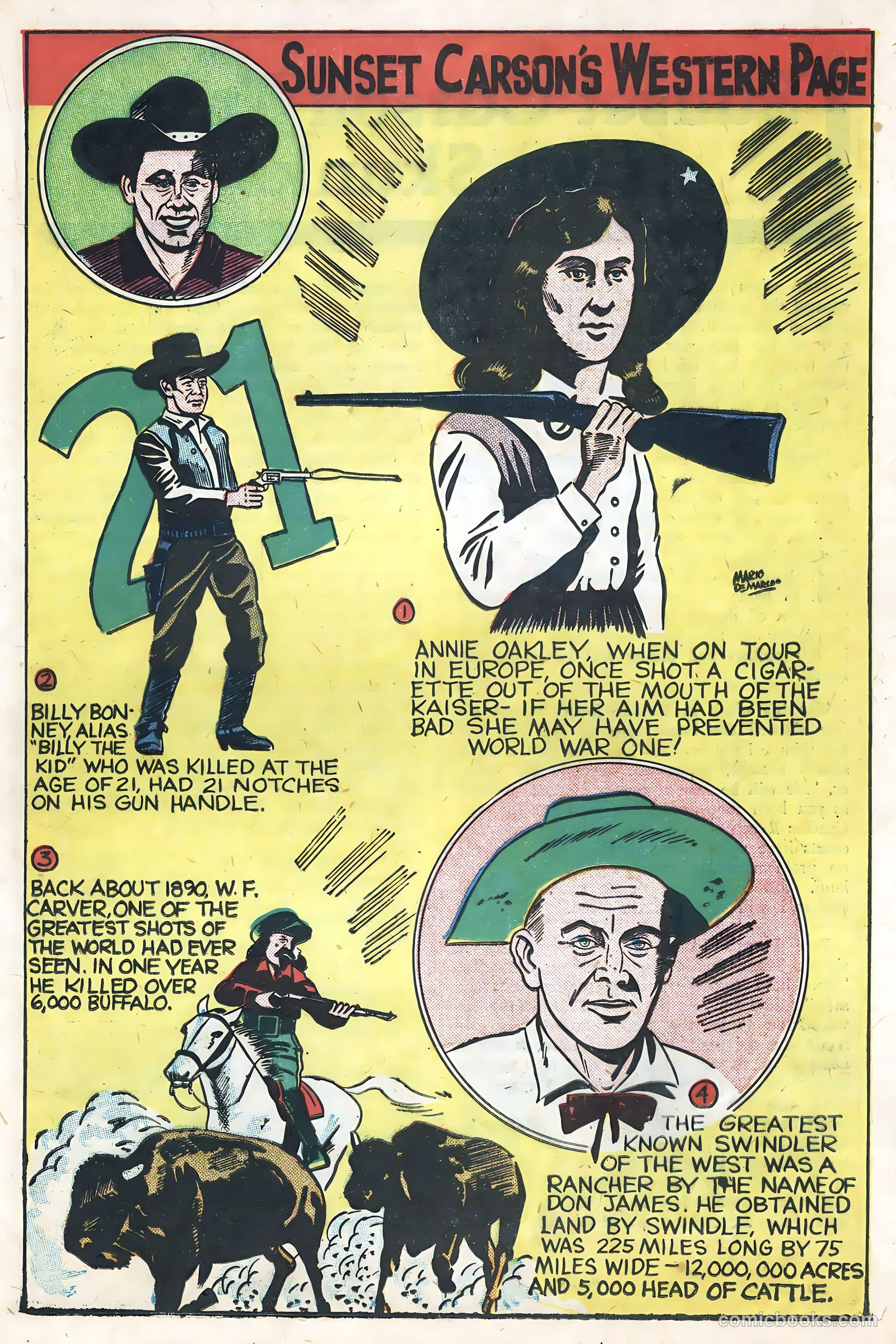Sunset Carson Comics #2 (1951) — page 17 of 36