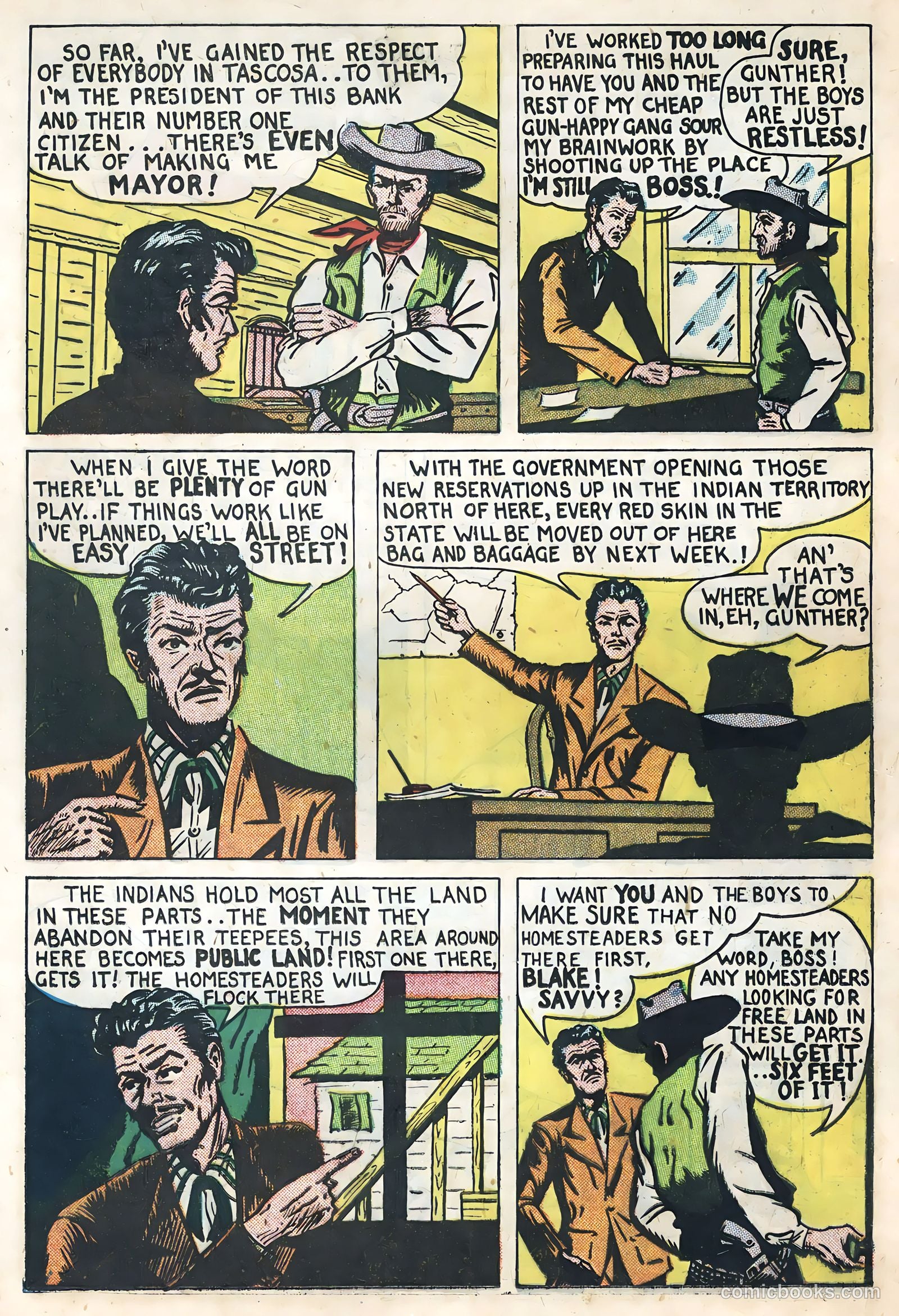 Sunset Carson Comics #2 (1951) — page 24 of 36