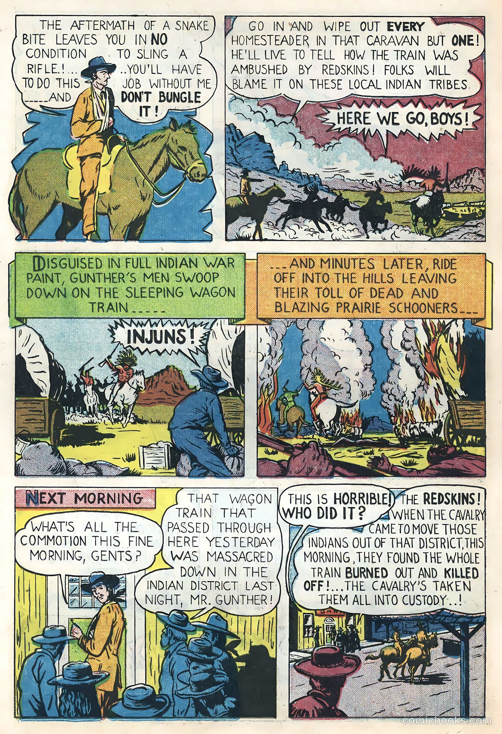 Sunset Carson Comics #2 (1951) — page 26 of 36